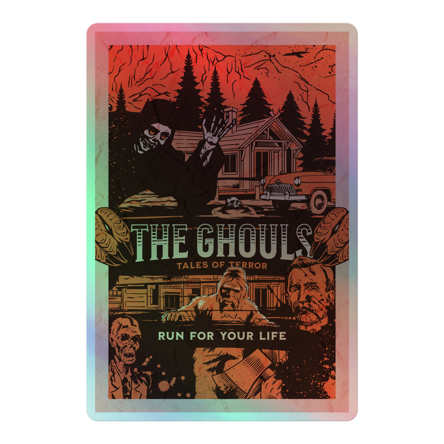 Tales of Terror Holographic Sticker