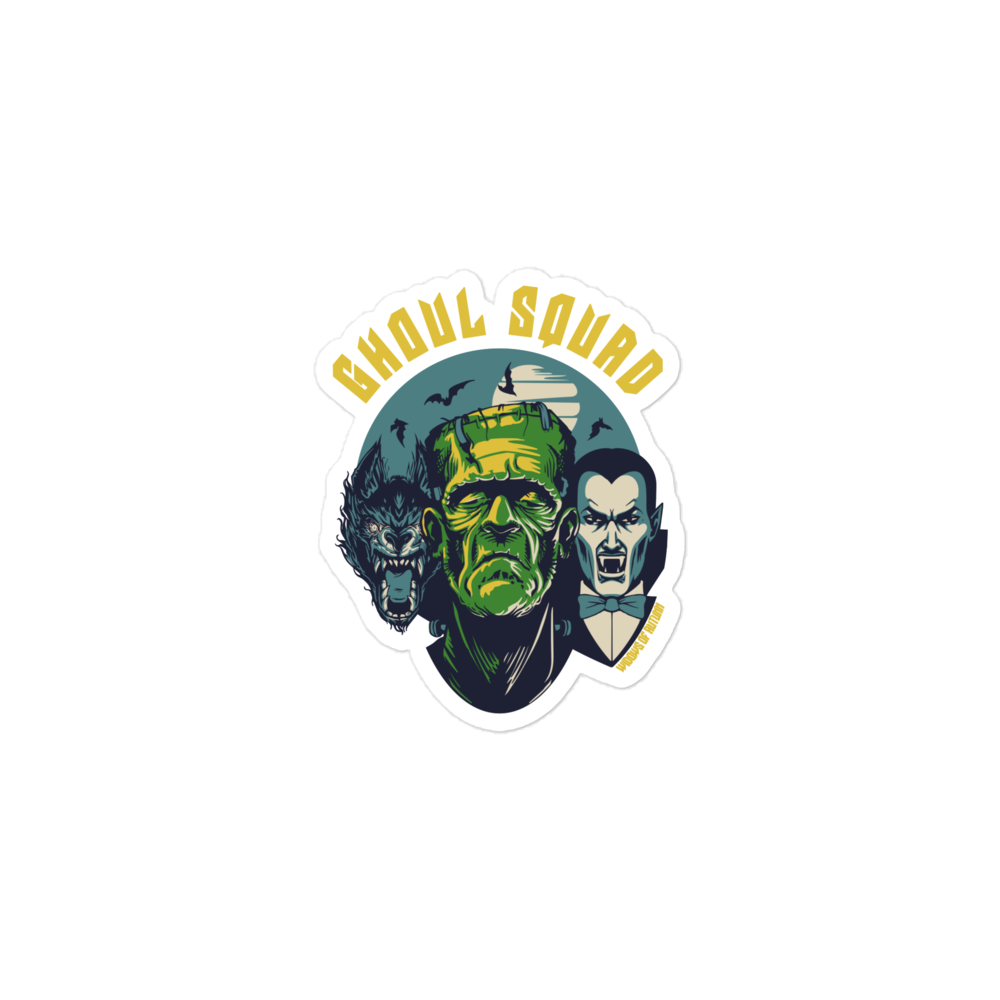 Ghoul Squad Bubble-Free Sticker