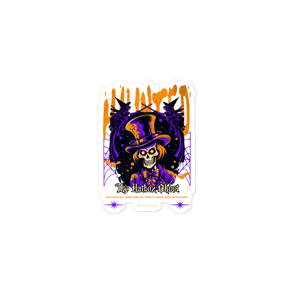 Hatbox Ghost Bubble-Free Sticker