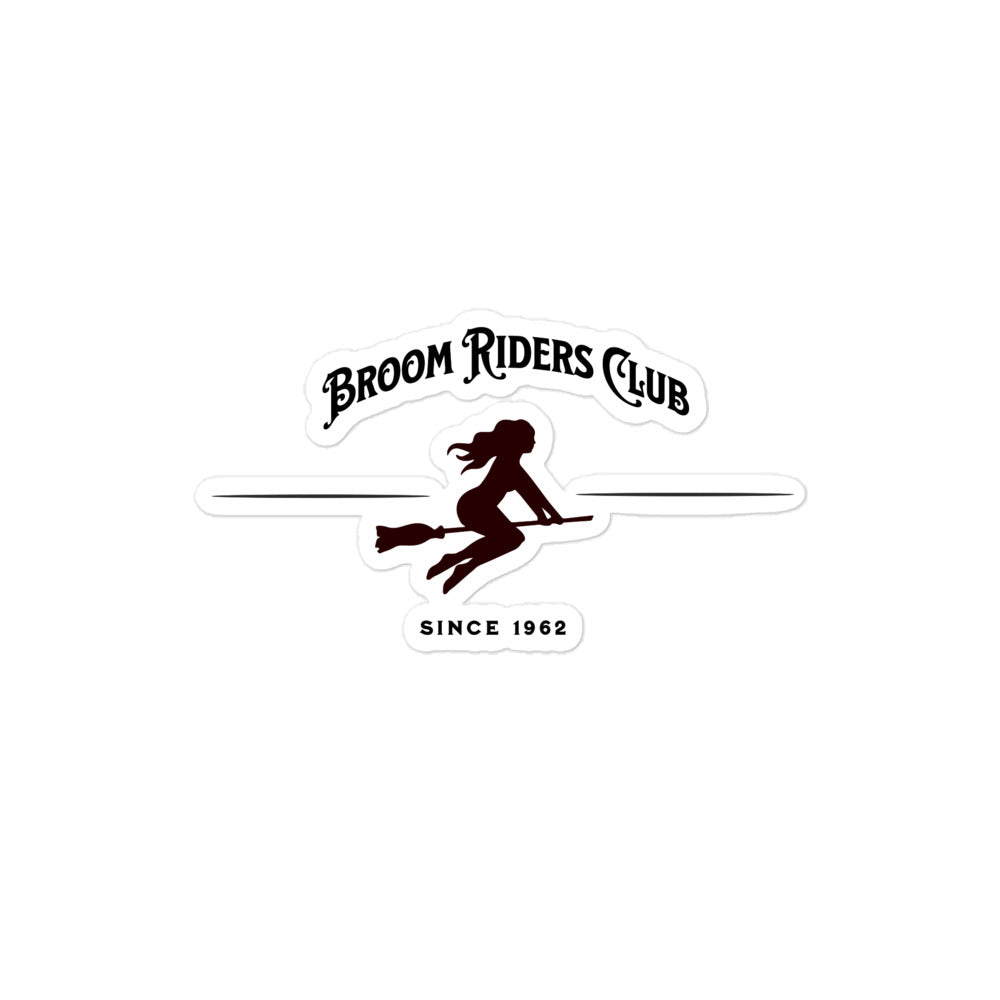 Broom Riders Club Bubble-Free Sticker