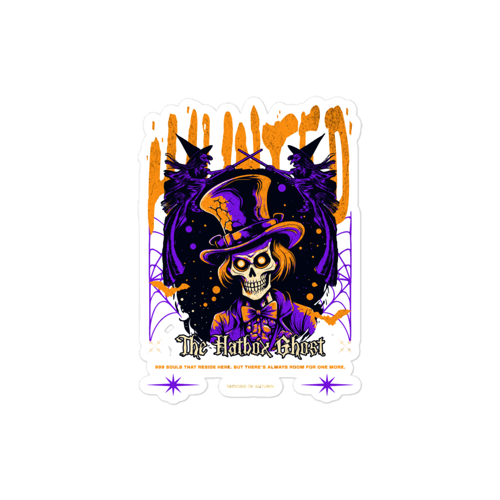 Hatbox Ghost Bubble-Free Sticker