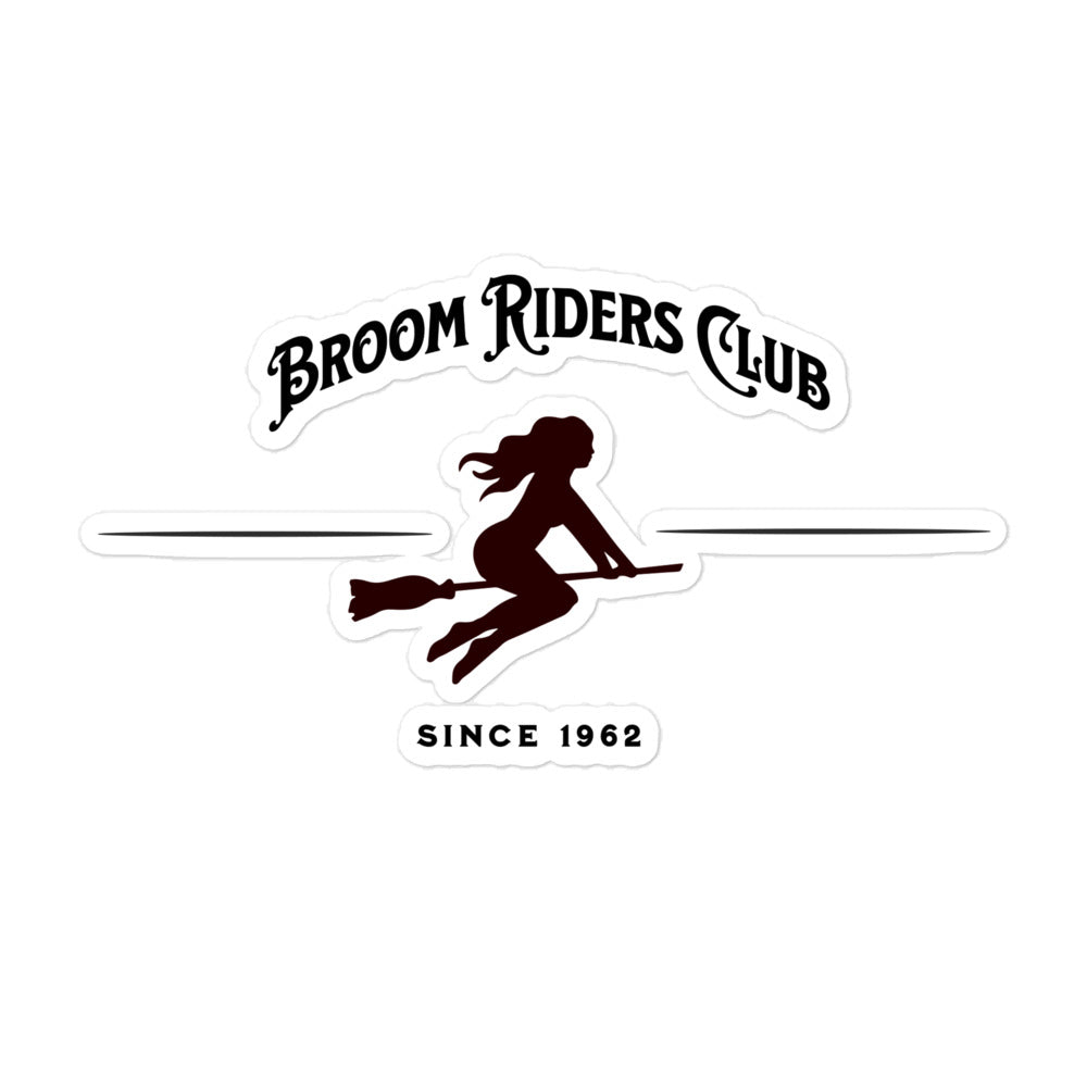 Broom Riders Club Bubble-Free Sticker