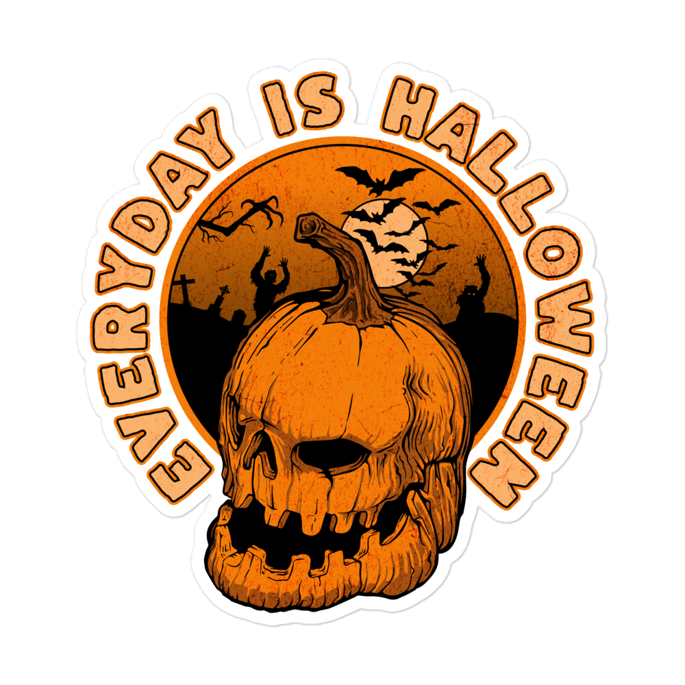 Eternal Halloween Bubble-Free Sticker