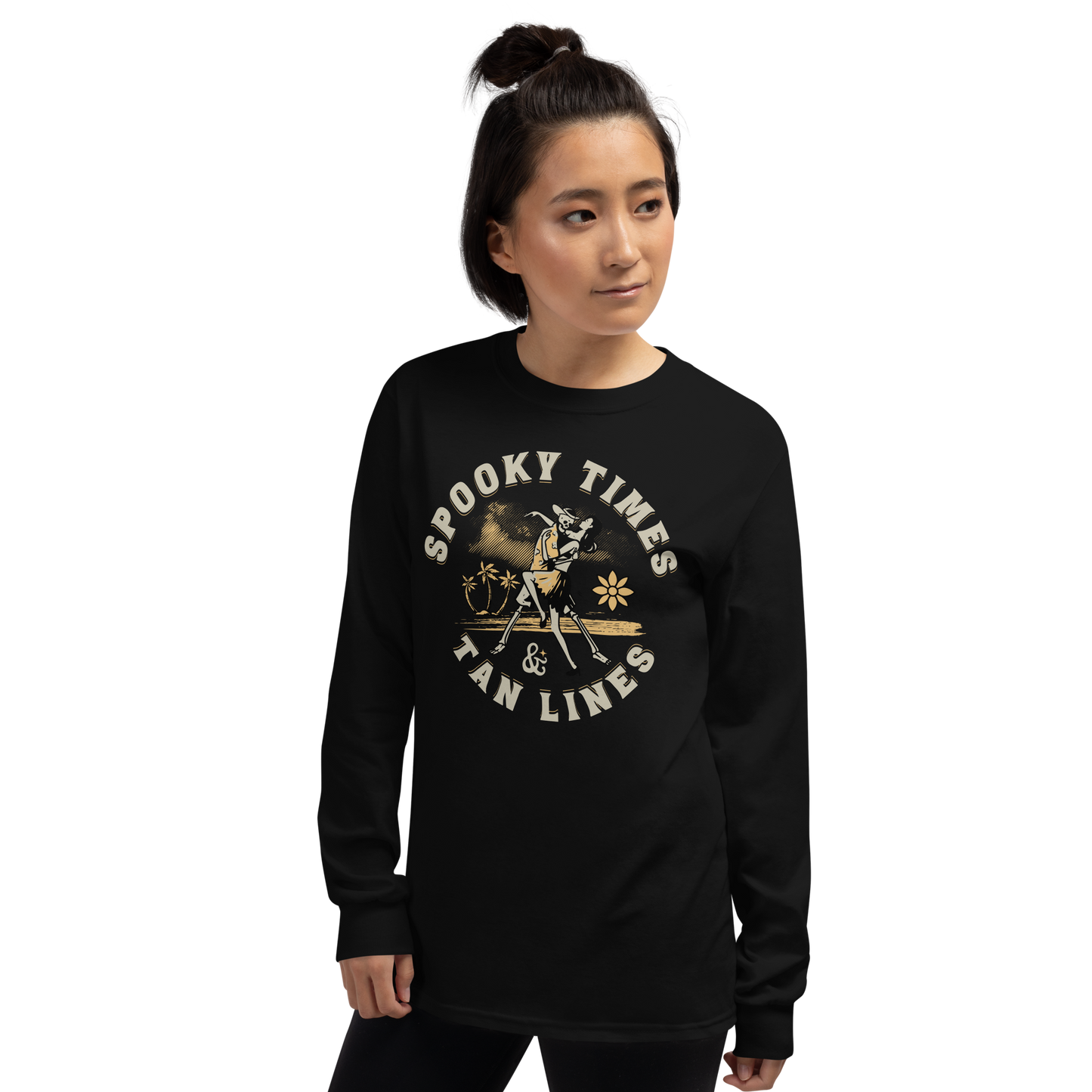 Spooky Times & Tan Lines Long Sleeve Tee