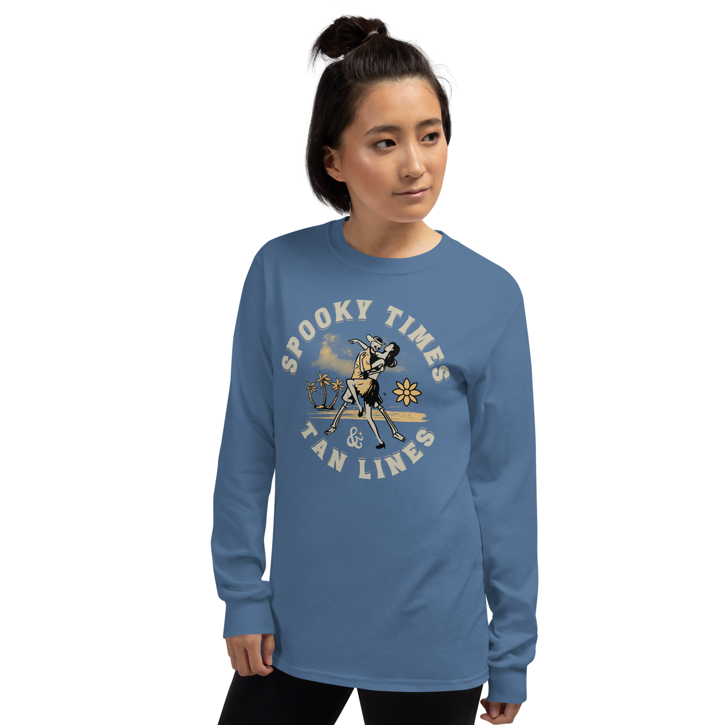 Spooky Times & Tan Lines Long Sleeve Tee
