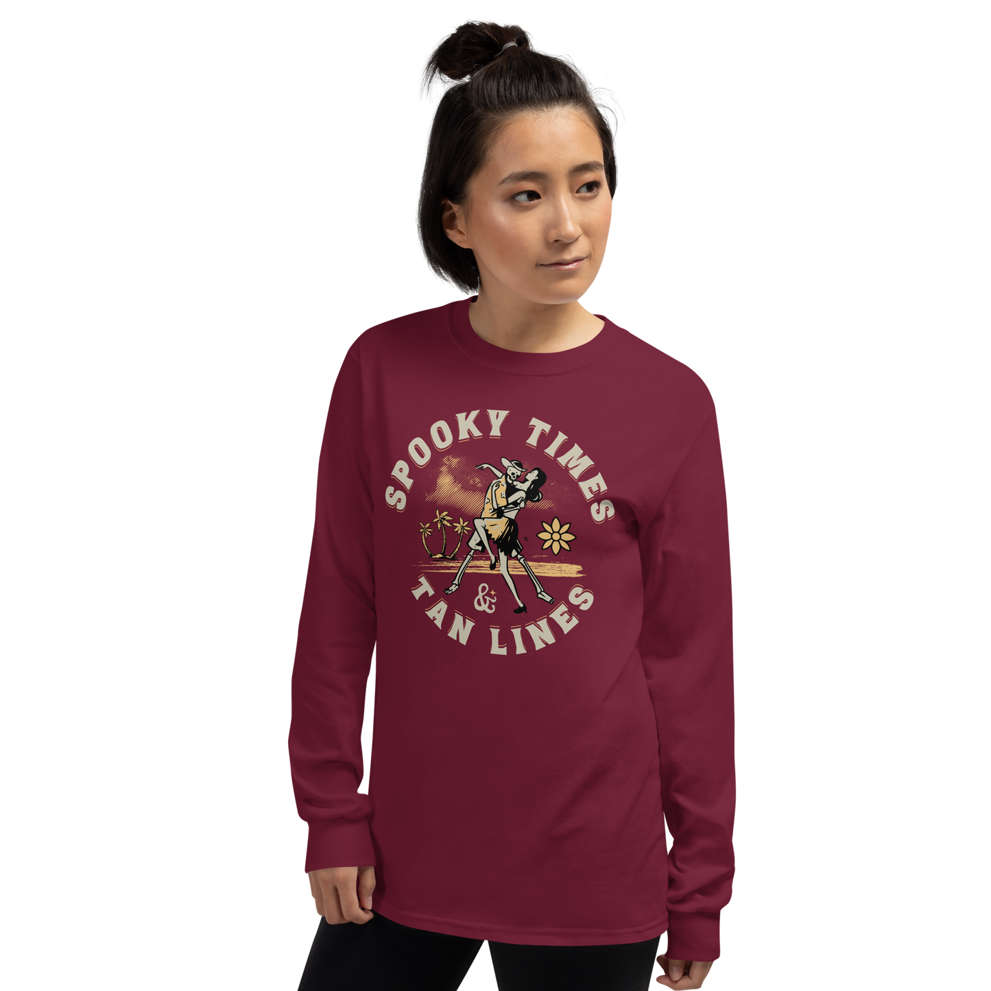 Spooky Times & Tan Lines Long Sleeve Tee