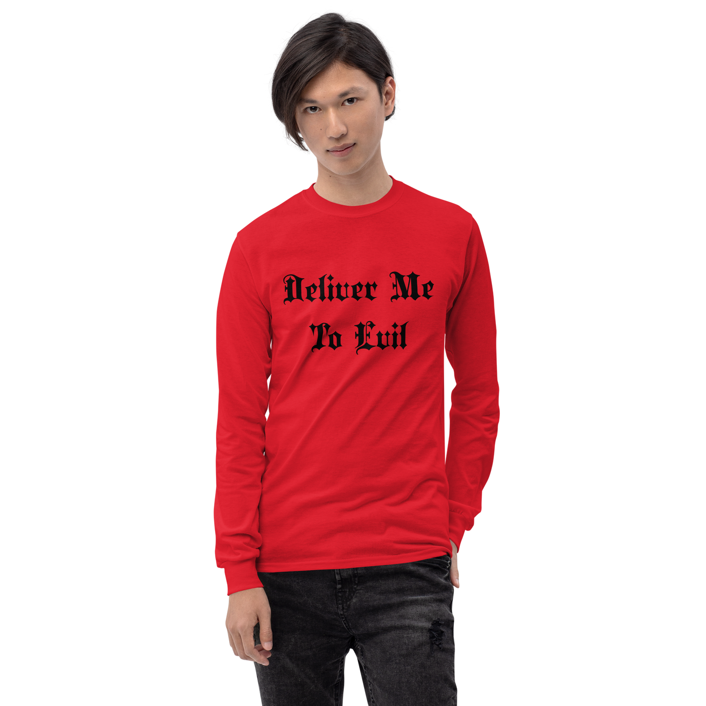 Deliver Me To Evil Long Sleeve Tee