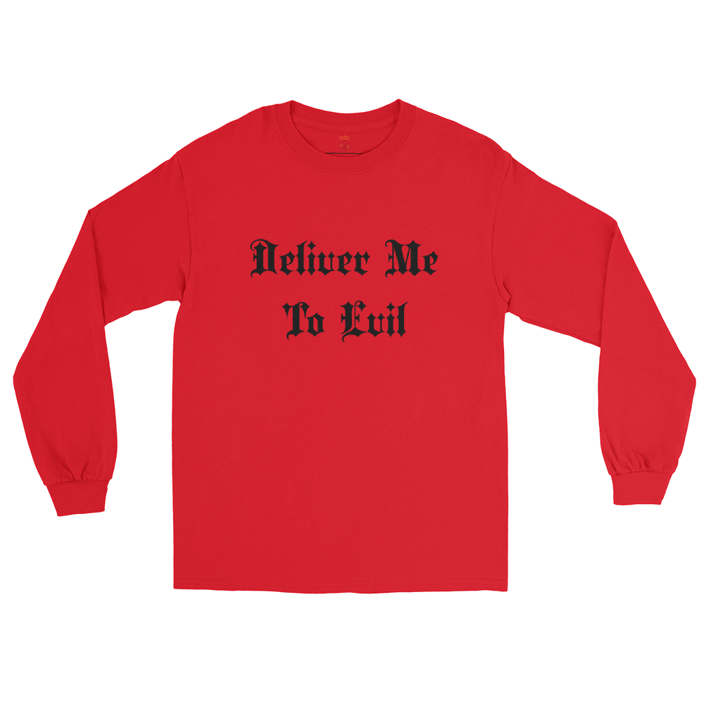 Deliver Me To Evil Long Sleeve Tee