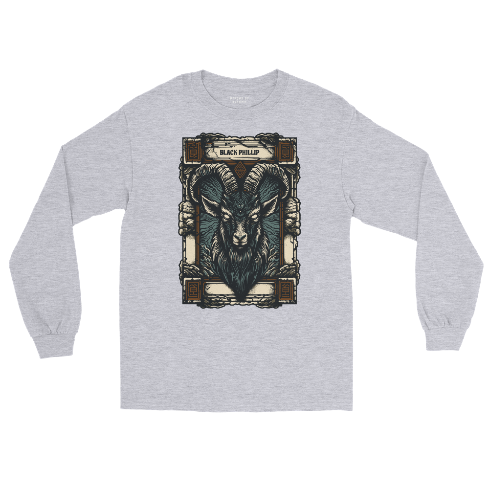 Black Phillip Long Sleeve Tee
