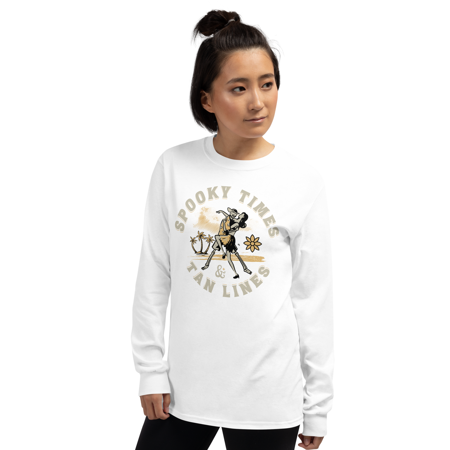 Spooky Times & Tan Lines Long Sleeve Tee
