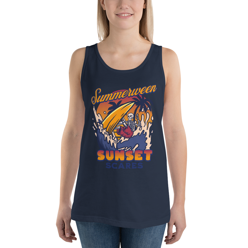 Sunset Scares Tank Top