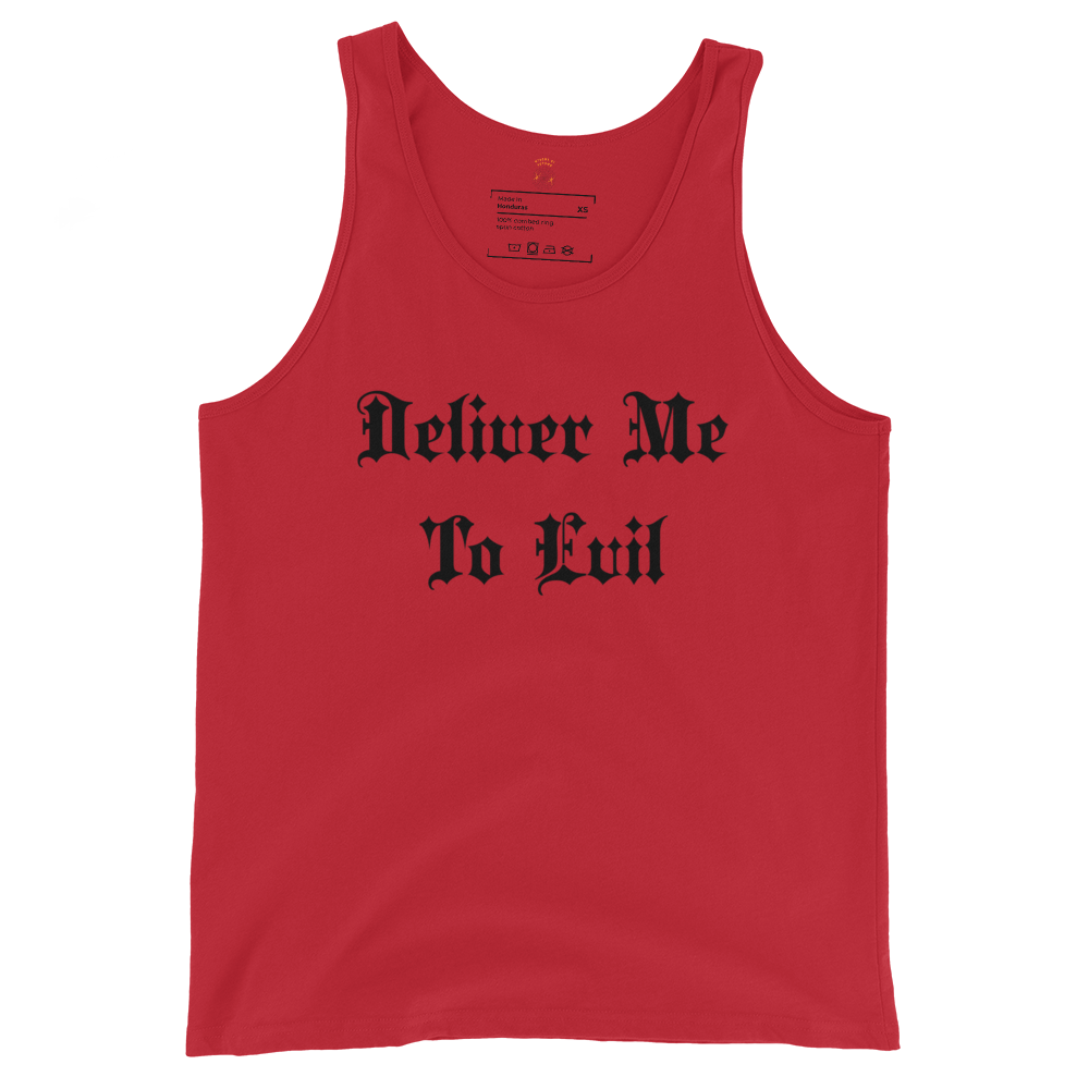 Deliver Me To Evil Tank Top