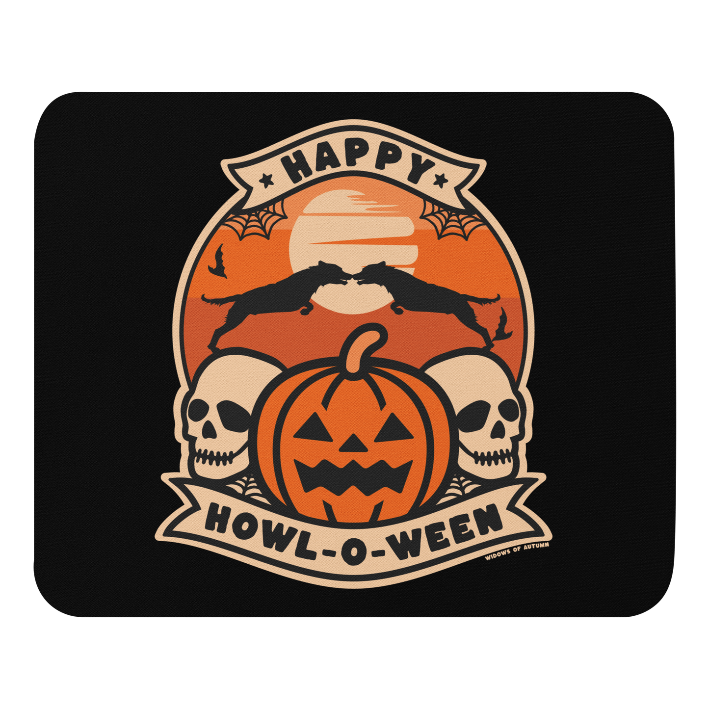 Howl-O-Ween Mouse Pad