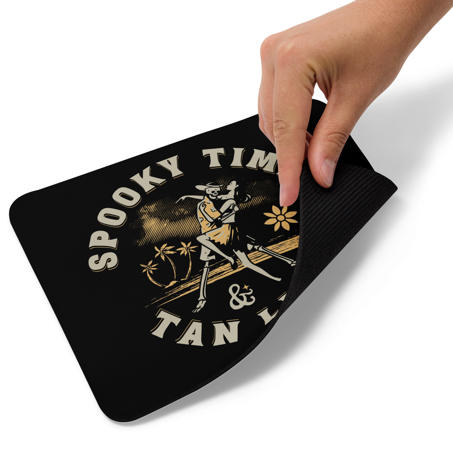 Spooky Times & Tan Lines Mouse Pad