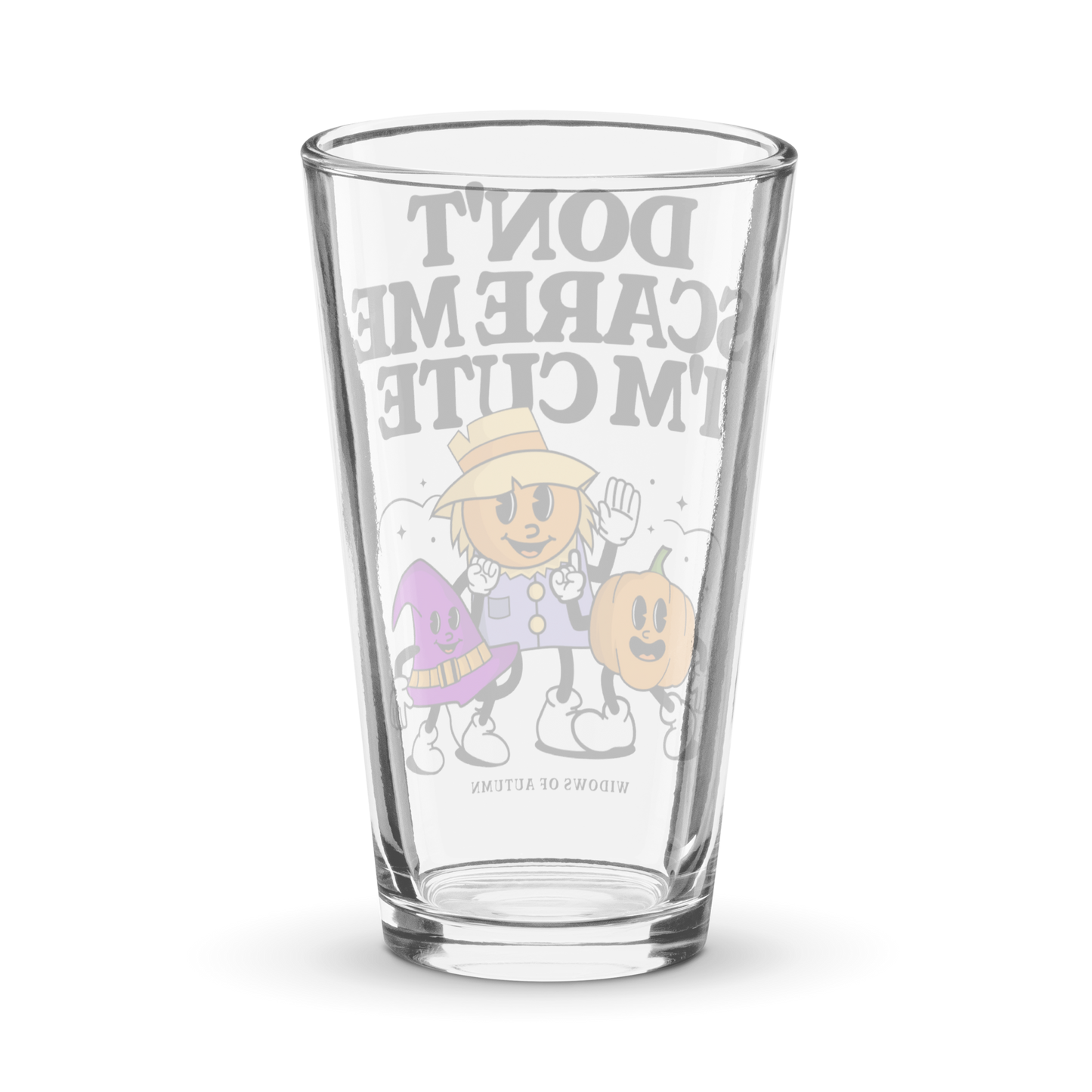 Don't Scare Me Shaker Pint Glass