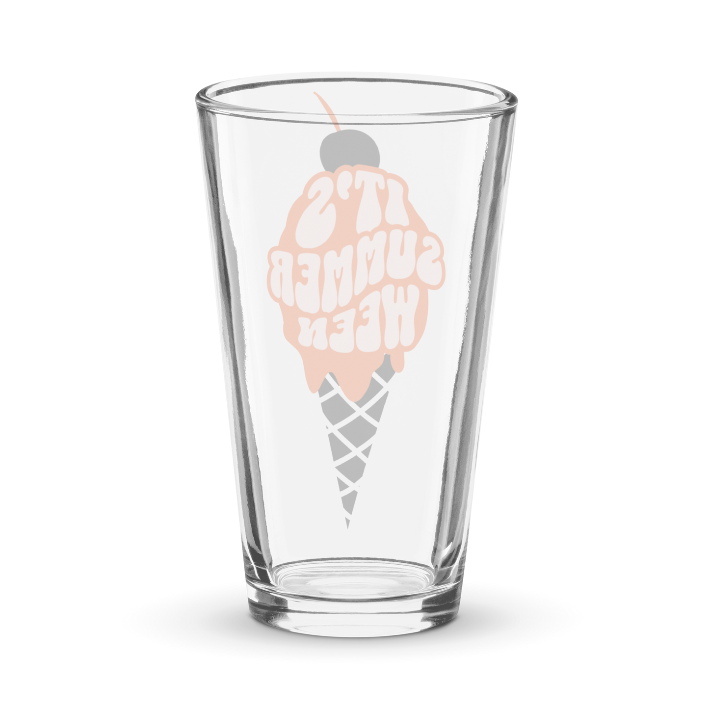 Summerween Ice Cream Shaker Pint Glass
