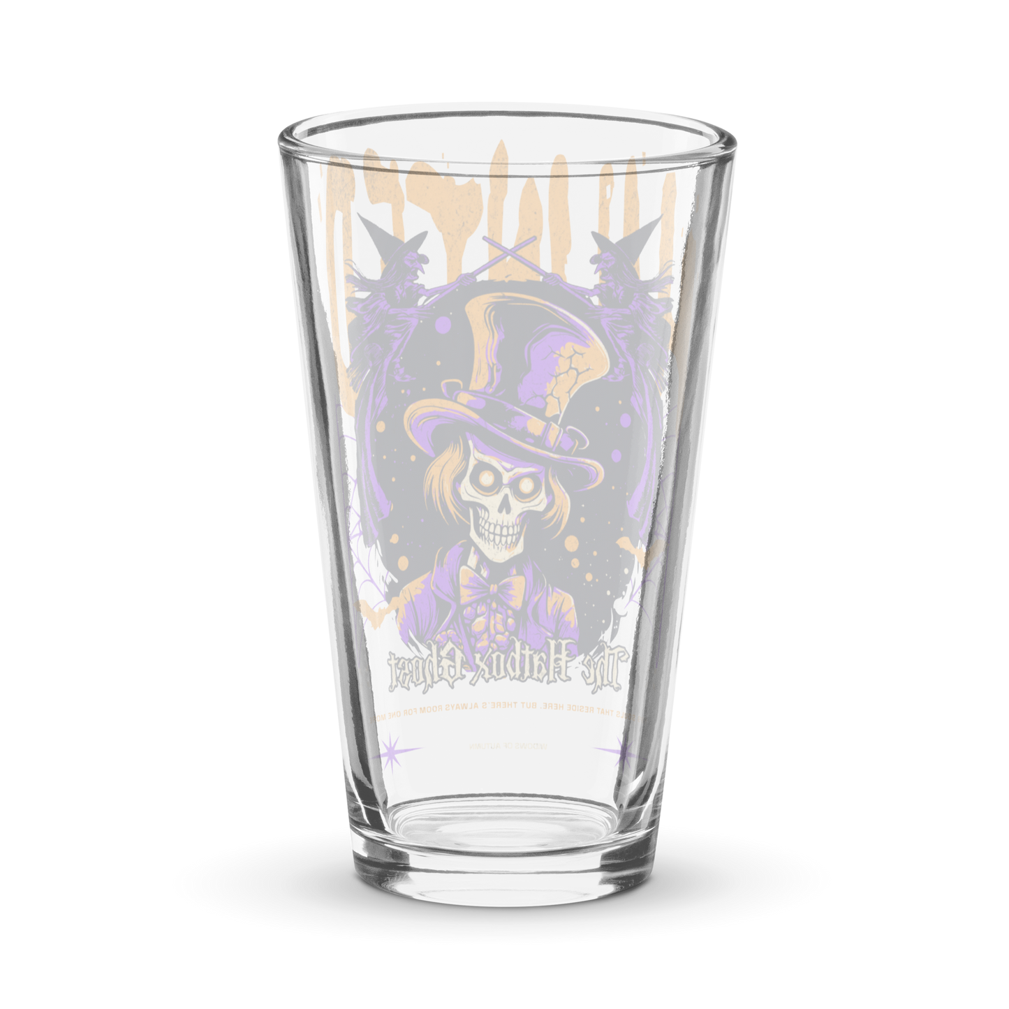Hatbox Ghost Shaker Pint Glass