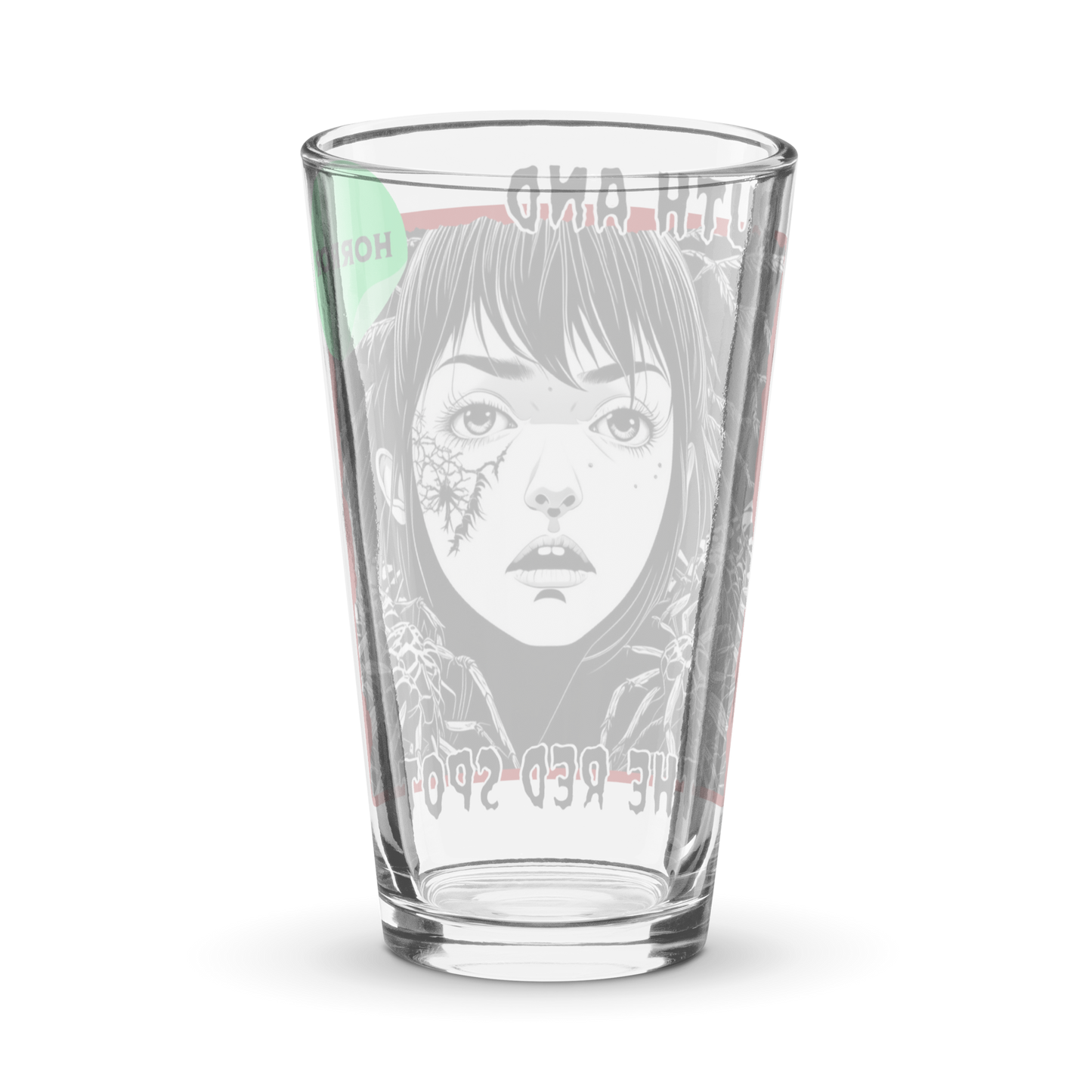 Ruth & The Red Spot Shaker Pint Glass