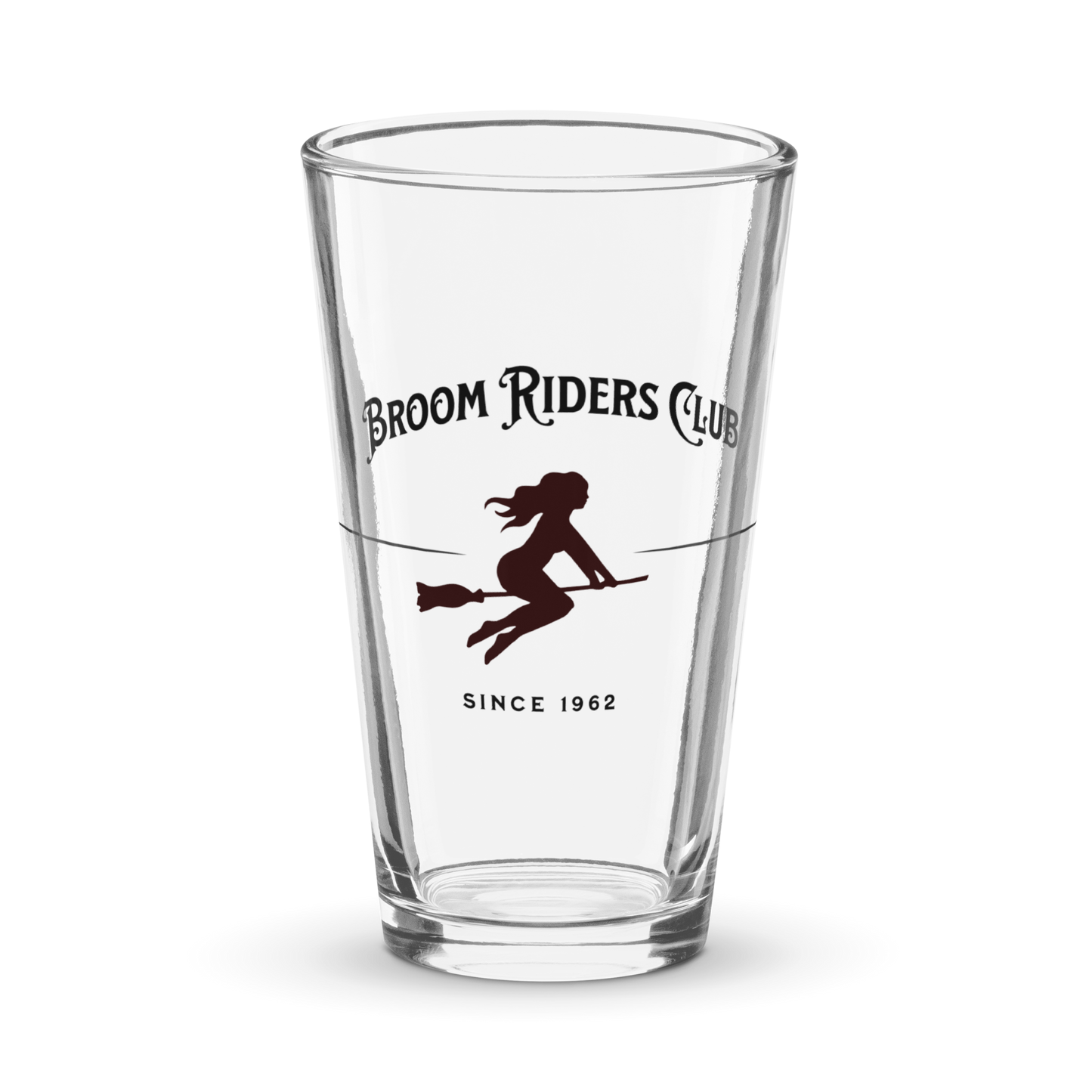 Broom Riders Club Shaker Pint Glass
