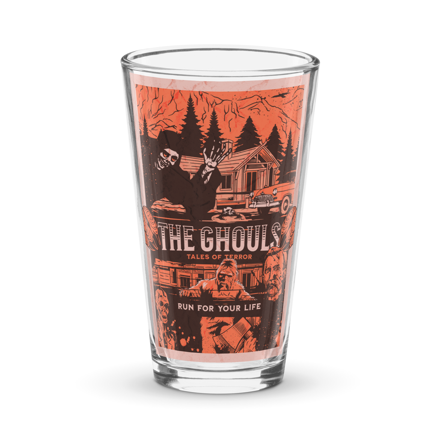 Tales of Terror Shaker Pint Glass