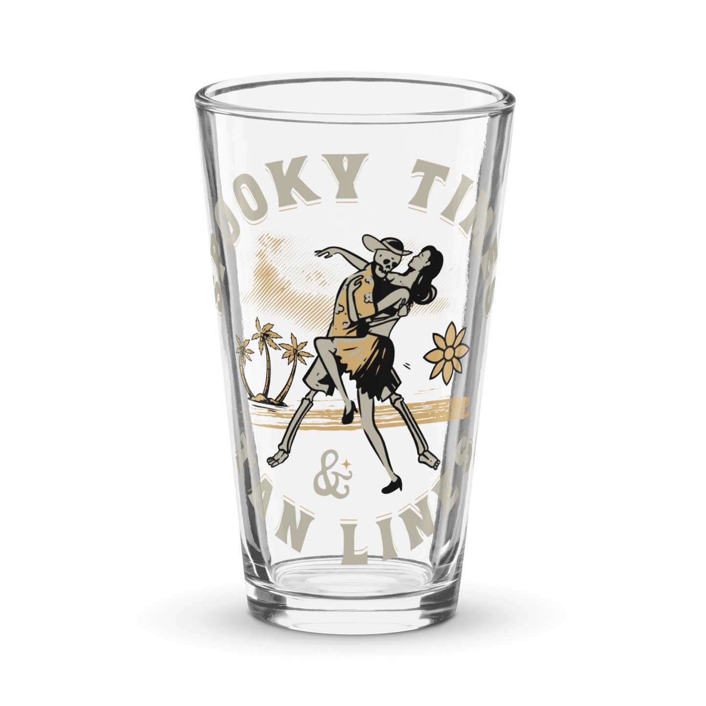Spooky Times & Tan Lines Shaker Pint Glass