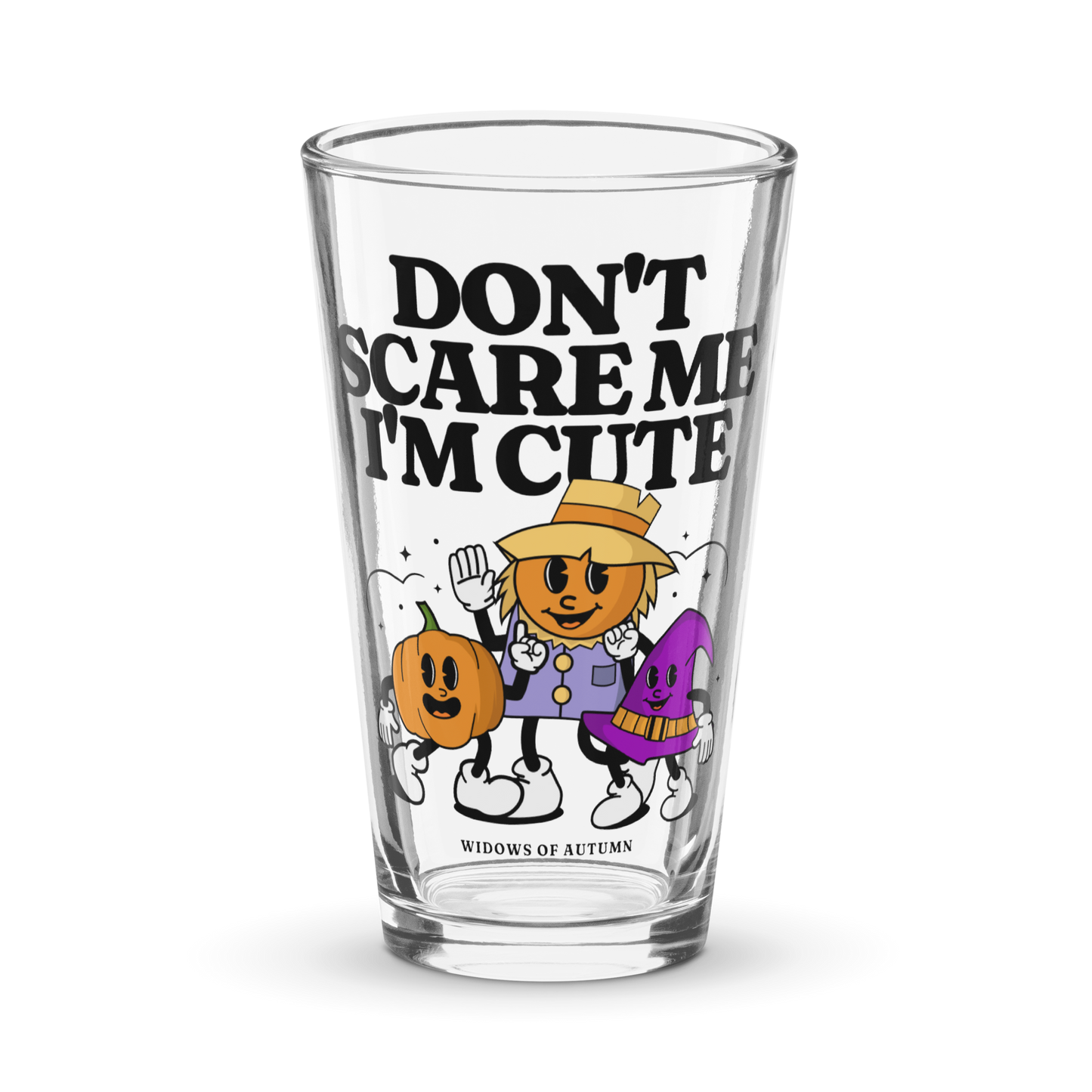 Don't Scare Me Shaker Pint Glass