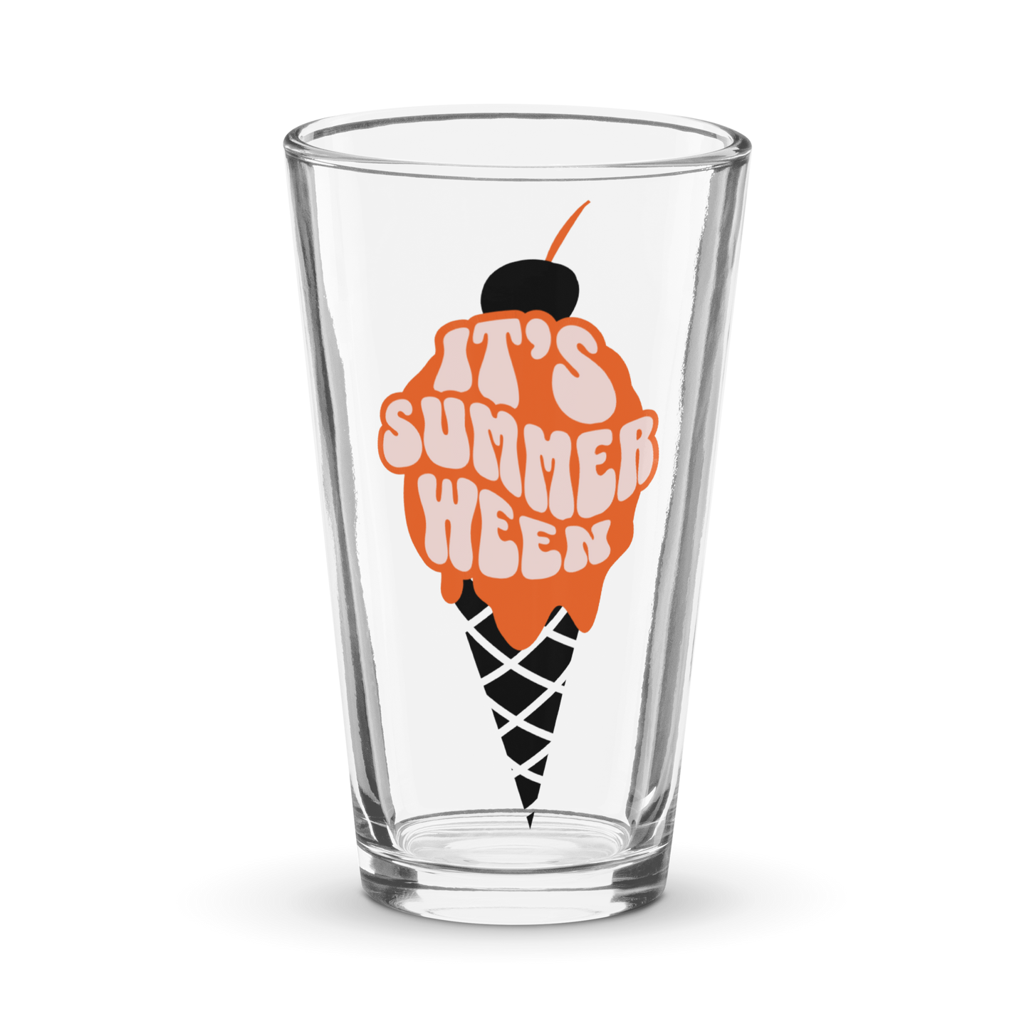 Summerween Ice Cream Shaker Pint Glass