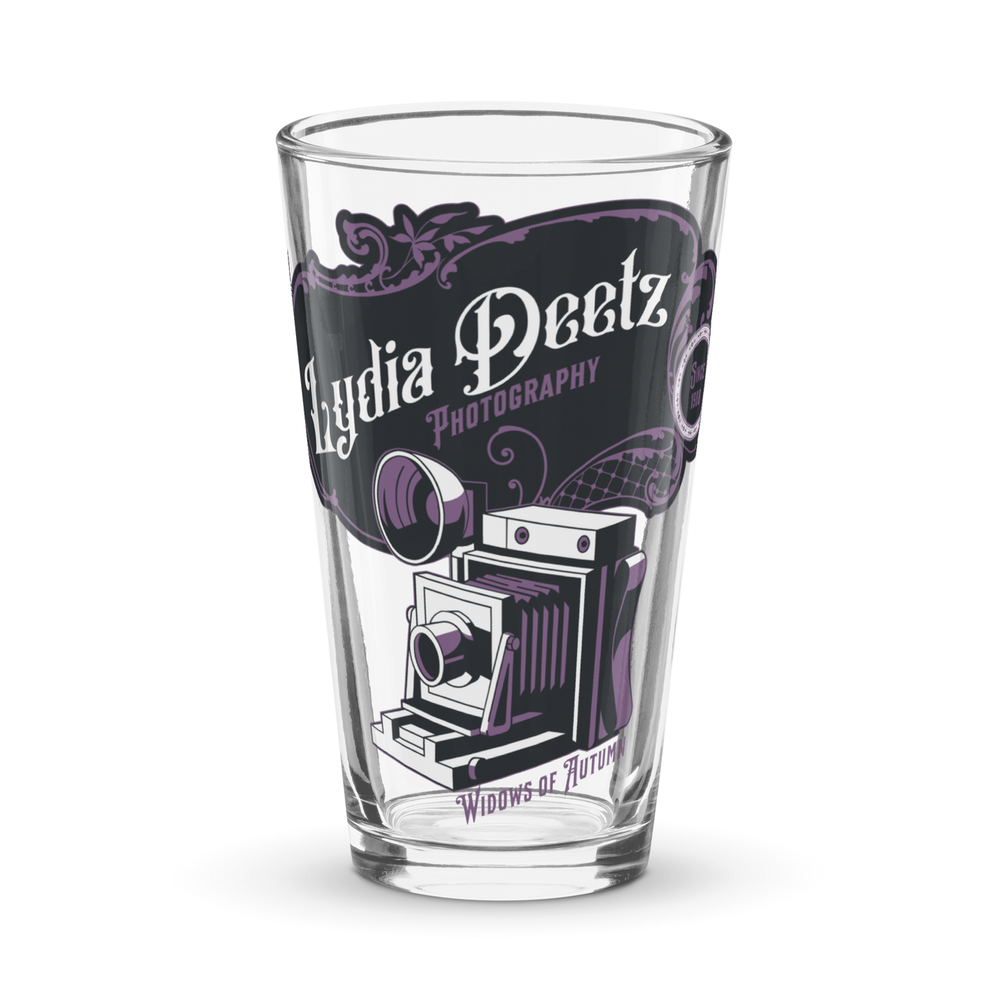 Deetz Photography Shaker Pint Glass