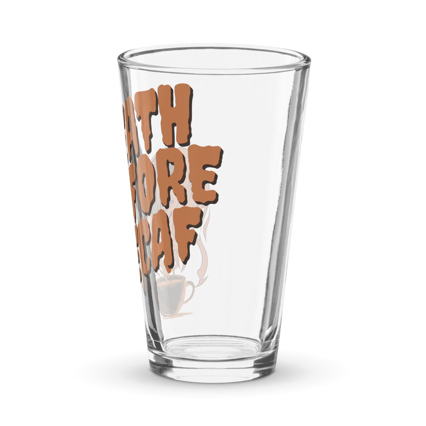 Grim Grind Shaker Pint Glass