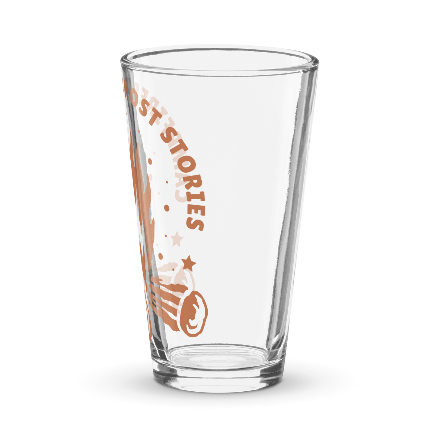 Campfires & Ghost Stories Shaker Pint Glass