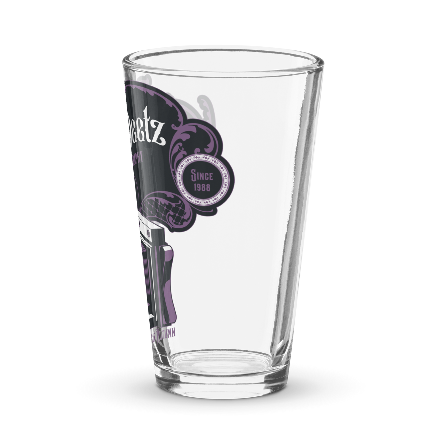 Deetz Photography Shaker Pint Glass