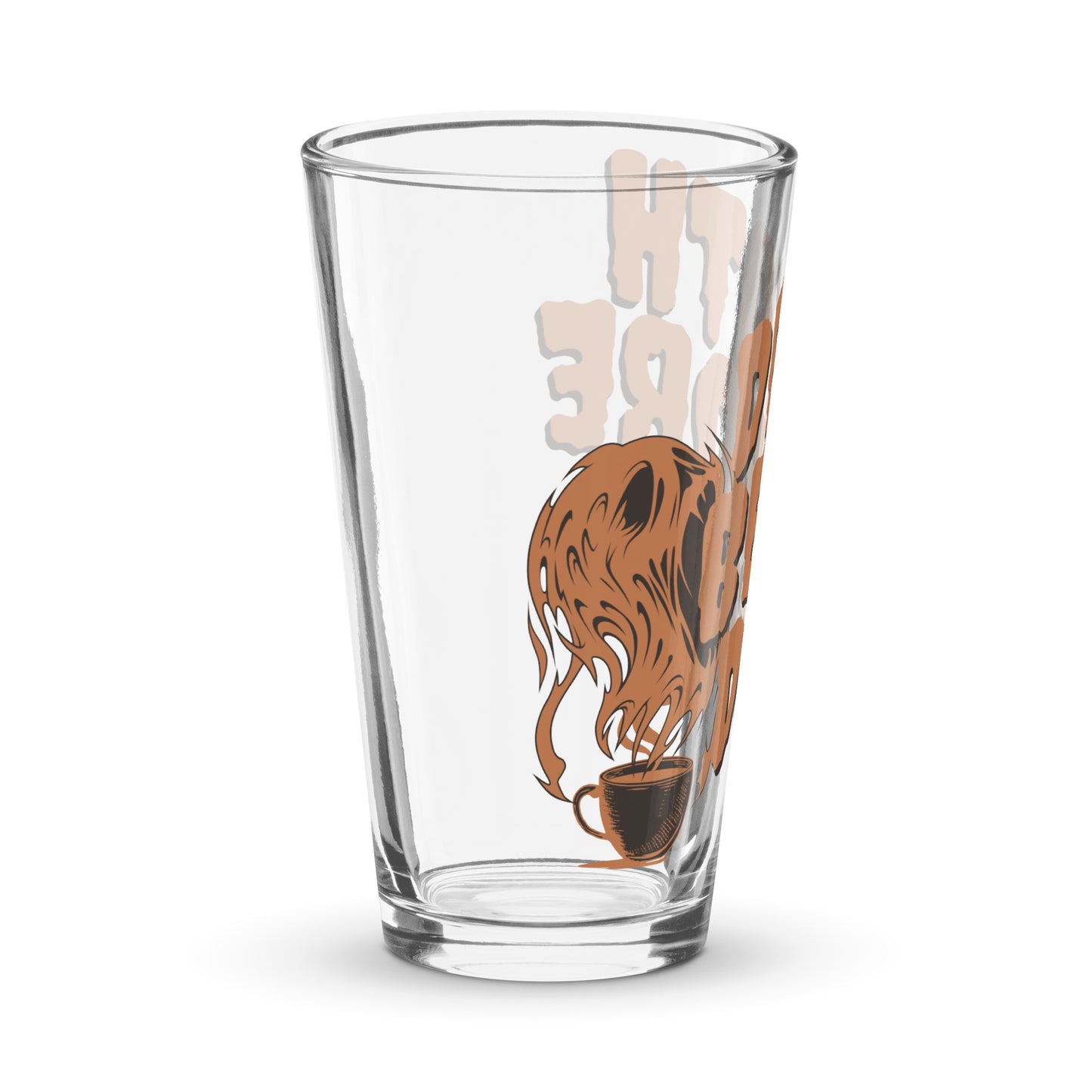 Grim Grind Shaker Pint Glass