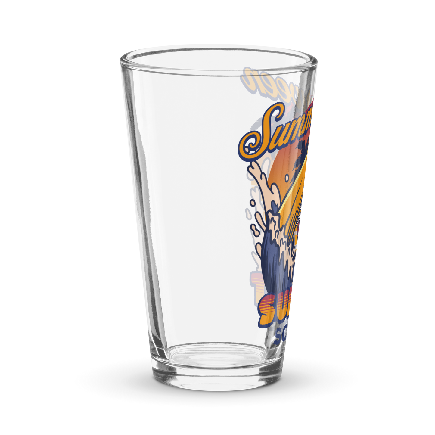 Sunset Scares Shaker Pint Glass