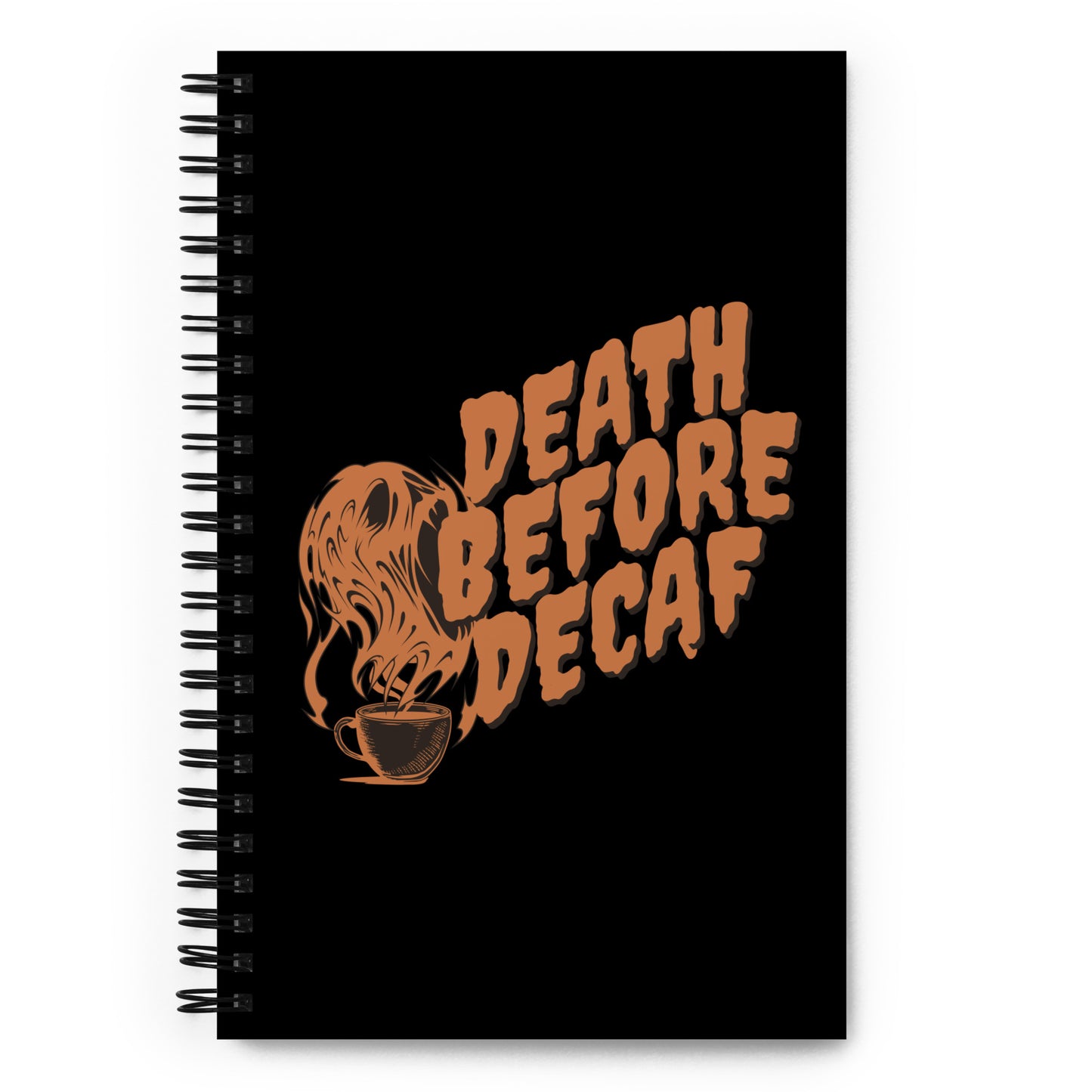 Grim Grind Spiral Notebook