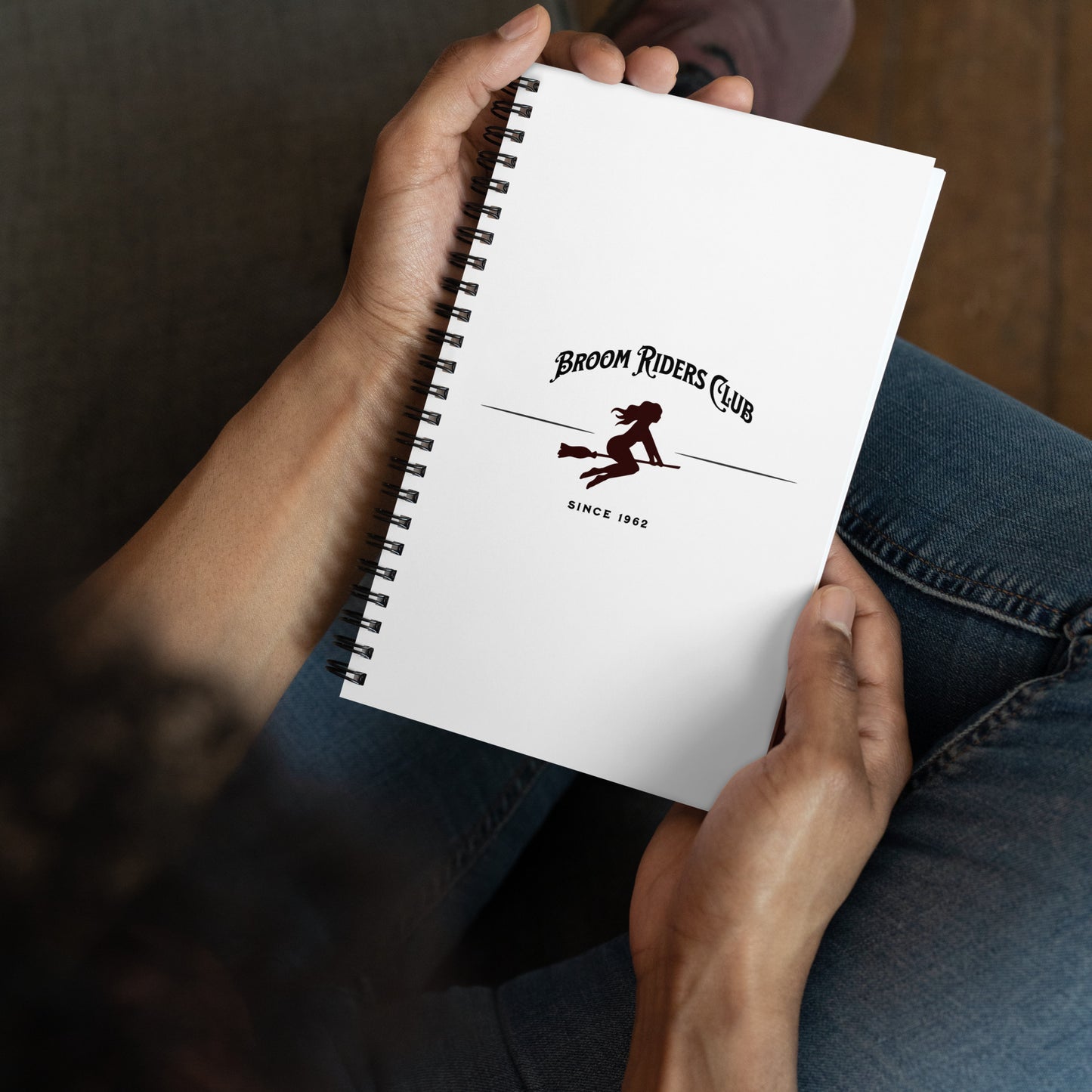 Broom Riders Club Spiral Notebook