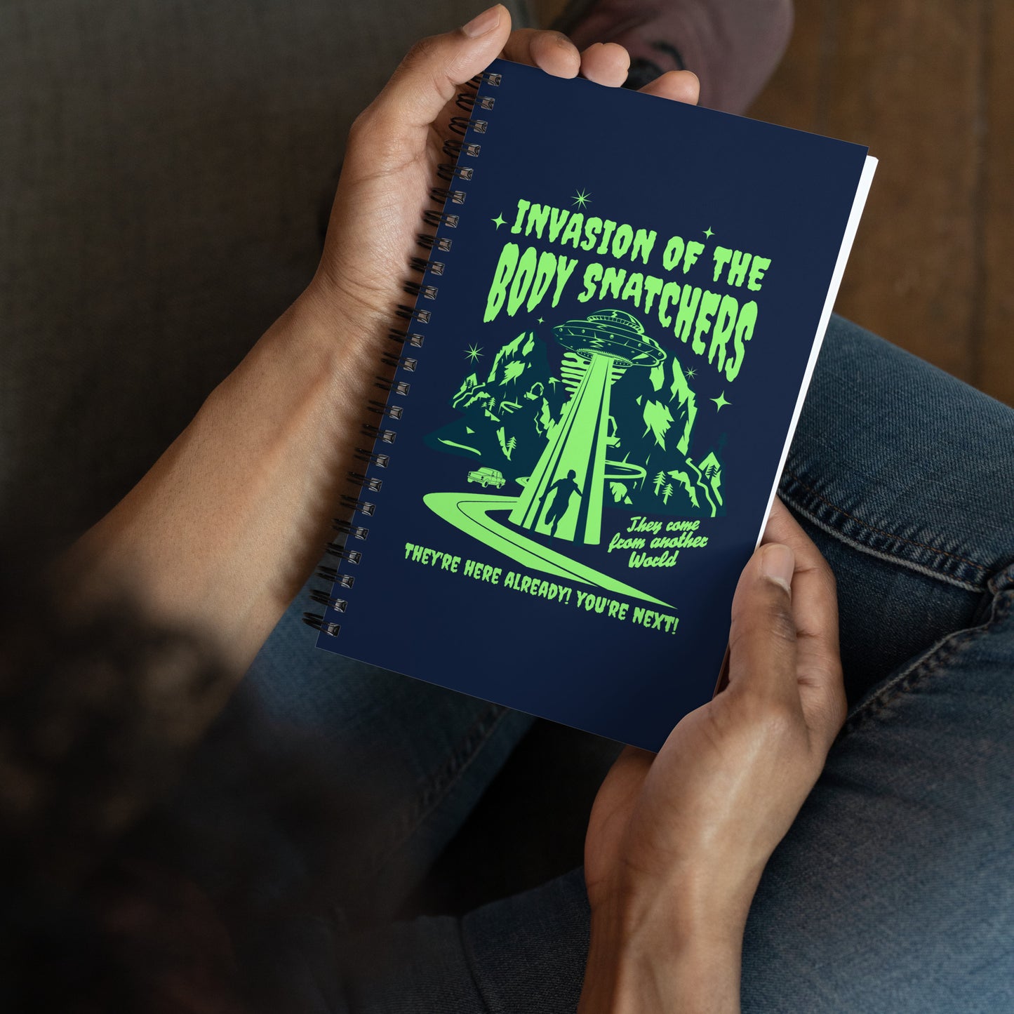 Body Snatchers Spiral Notebook