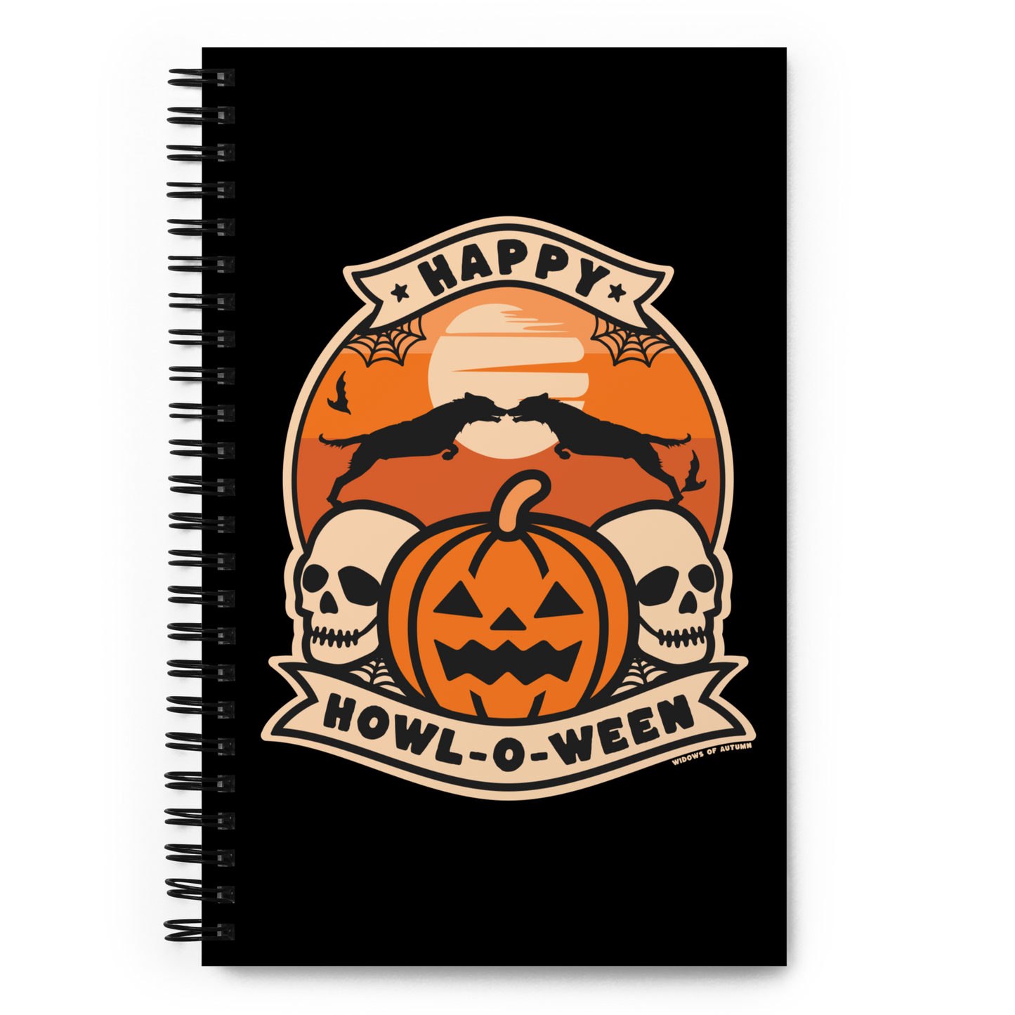Howl-O-Ween Spiral Notebook