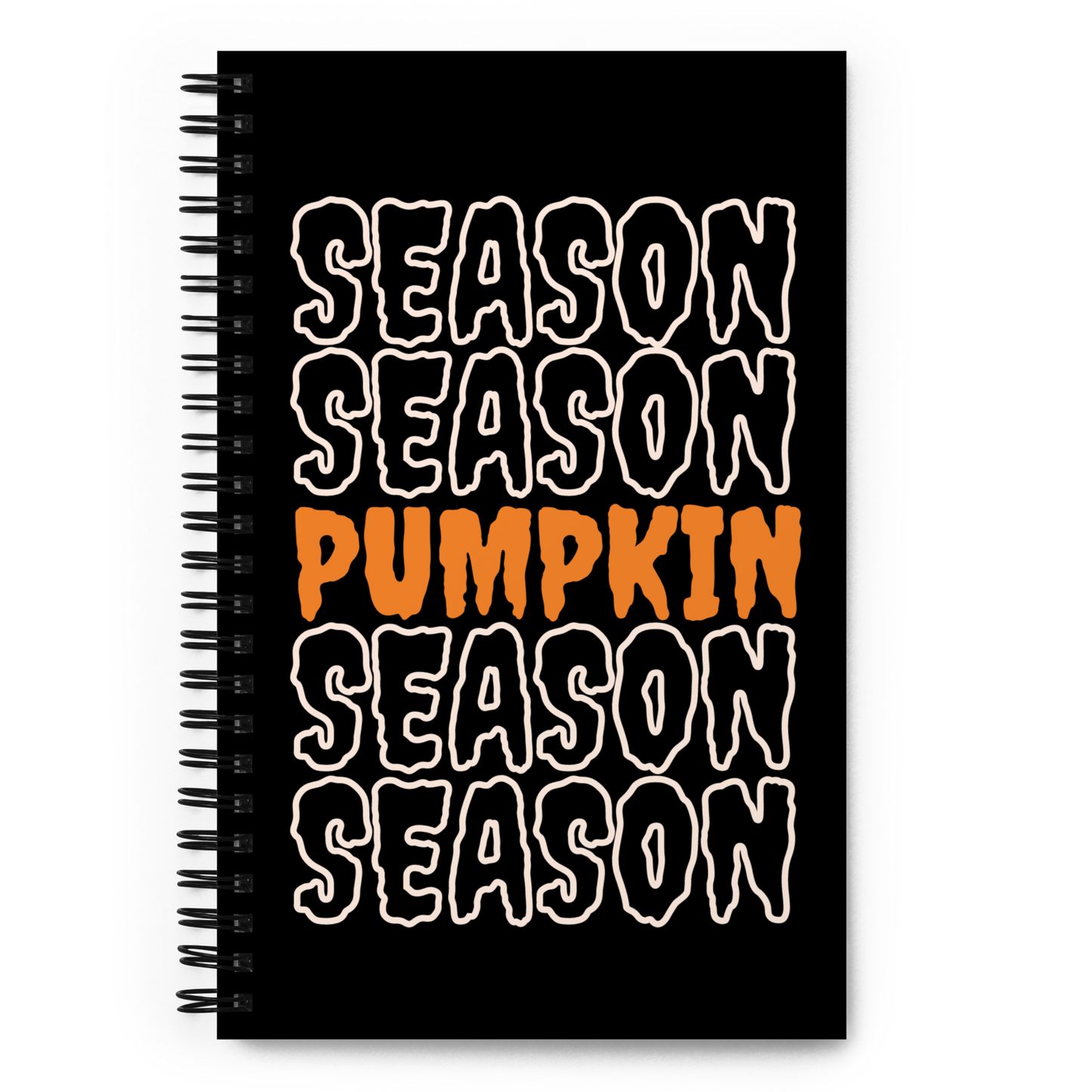 Pumpkin Season Spiral Notebook