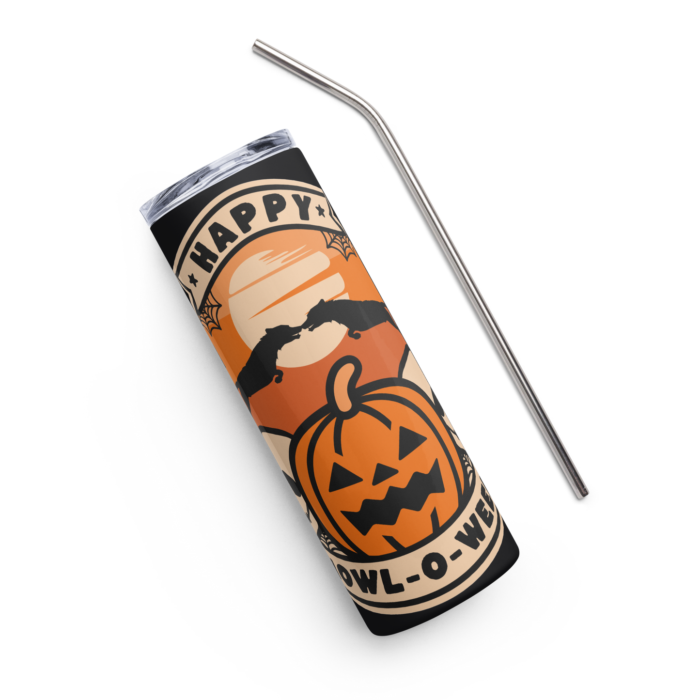Howl-O-Ween Stainless Steel Tumbler
