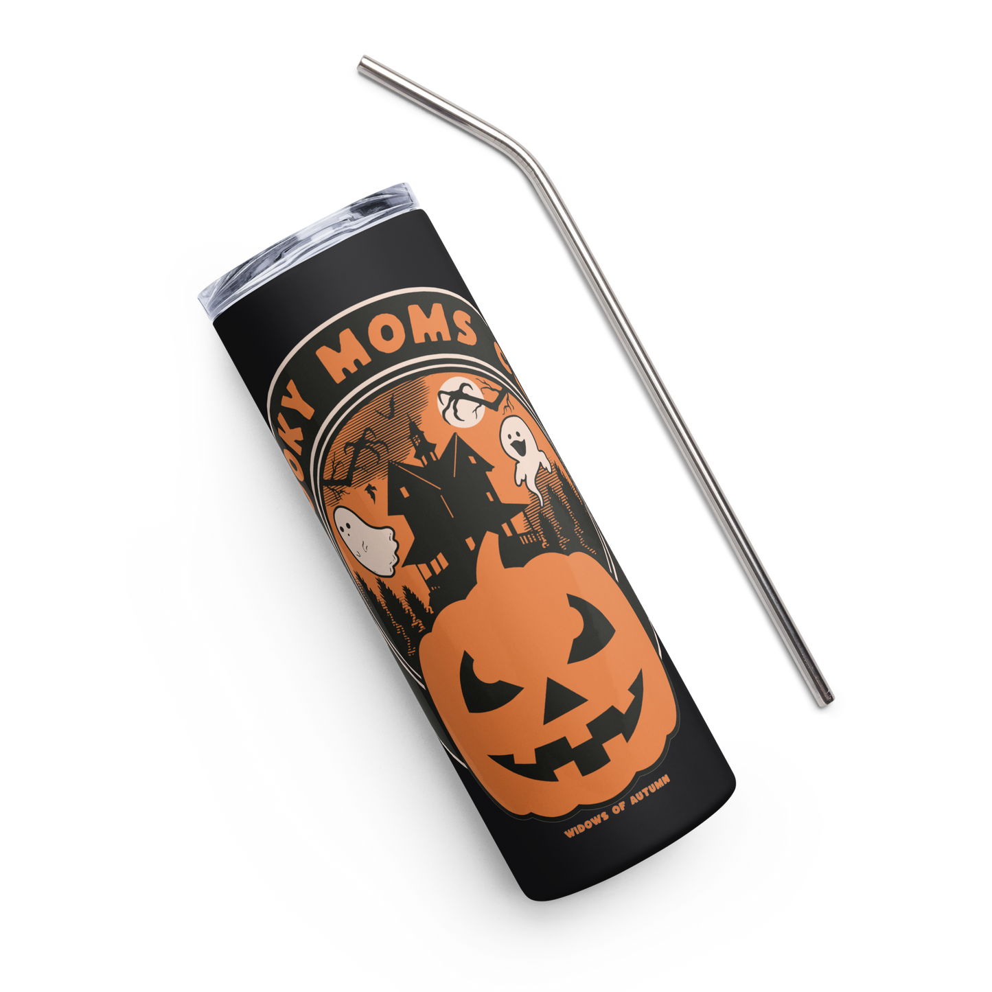 Spooky Moms Club Stainless Steel Tumbler