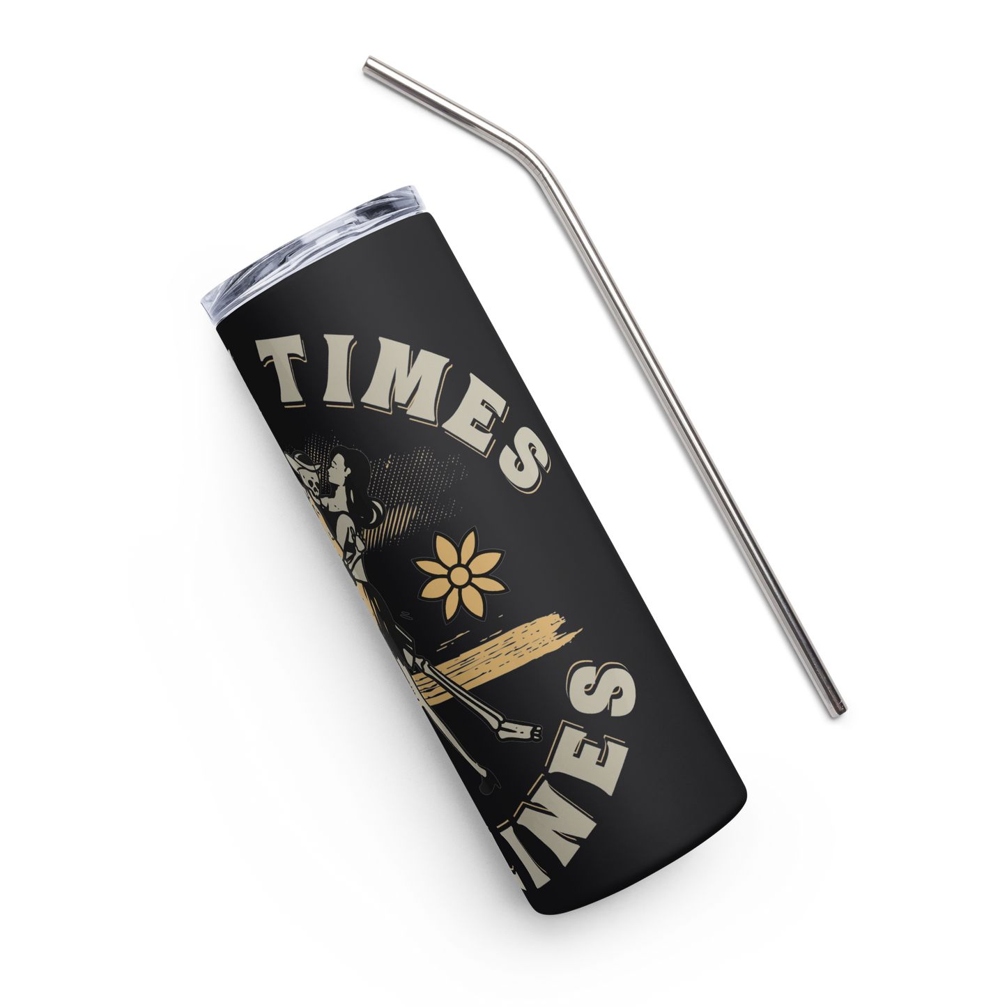 Spooky Times & Tan Lines Stainless Steel Tumbler