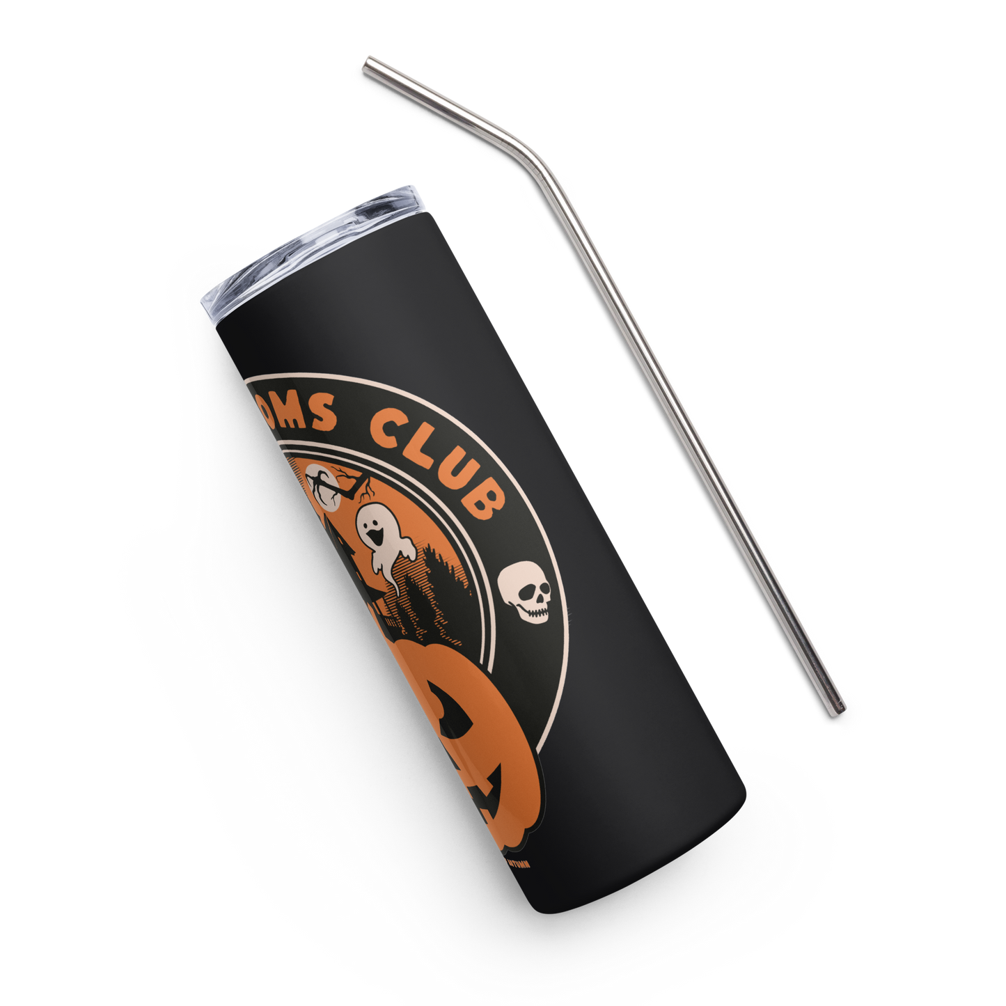 Spooky Moms Club Stainless Steel Tumbler