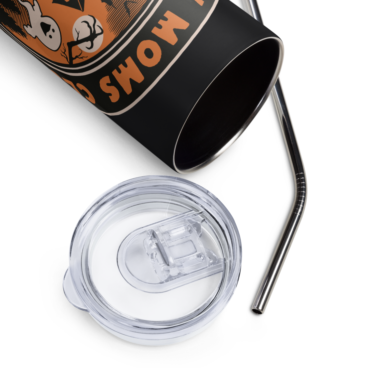 Spooky Moms Club Stainless Steel Tumbler