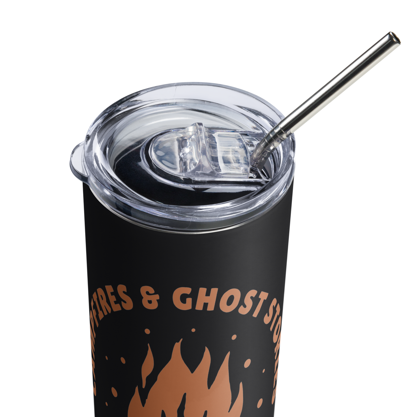 Campfires & Ghost Stories Stainless Steel Tumbler