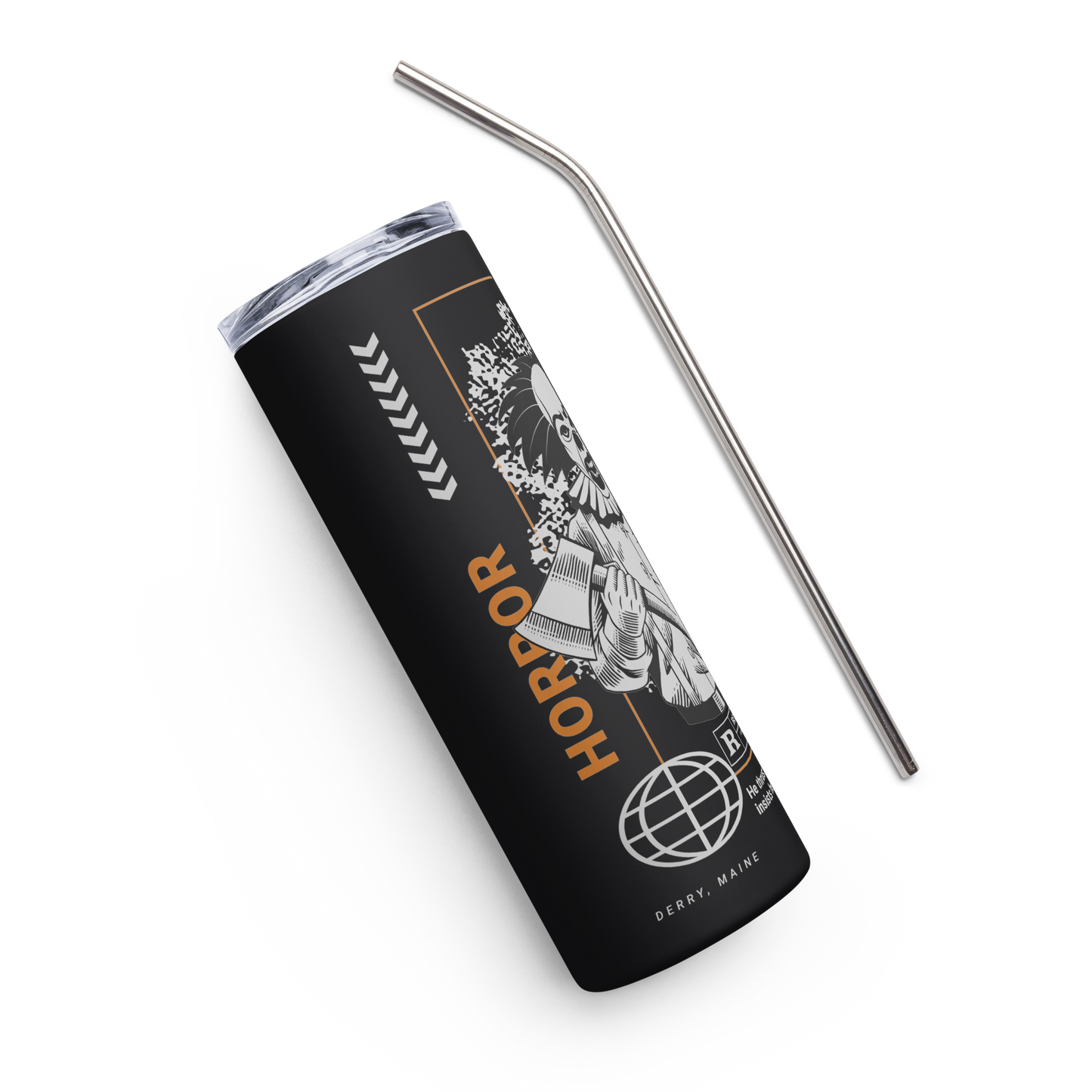 Killer Clown Stainless Steel Tumbler