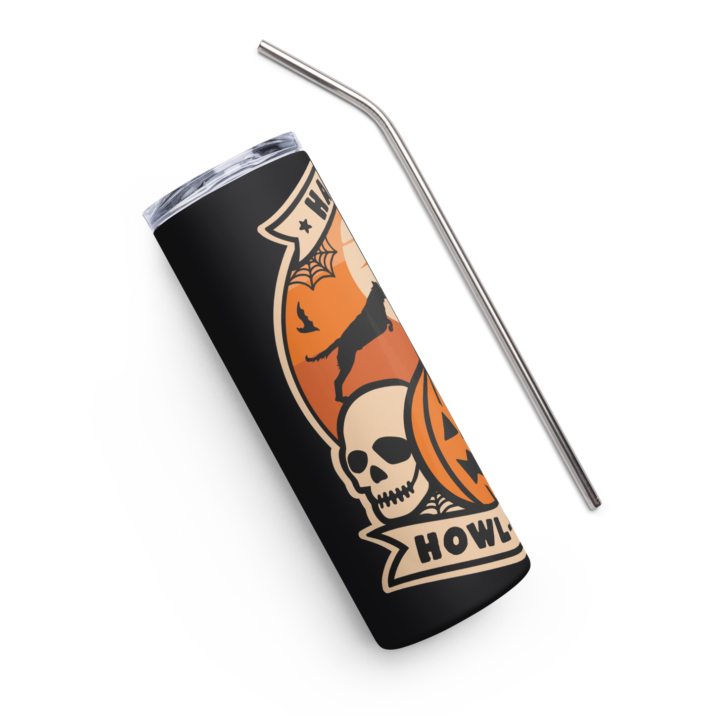Howl-O-Ween Stainless Steel Tumbler