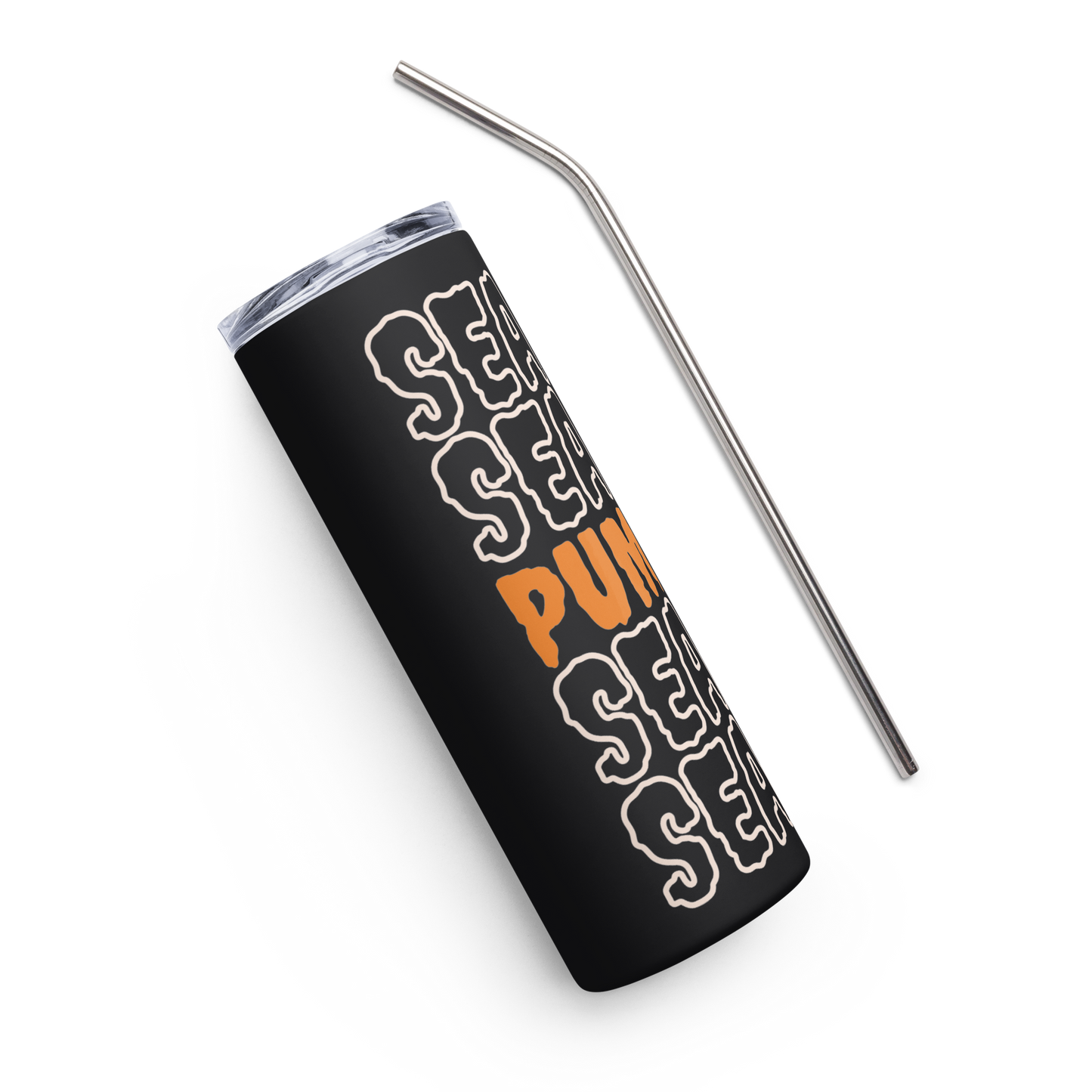 Pumpkin Season Stainless Steel Tumbler