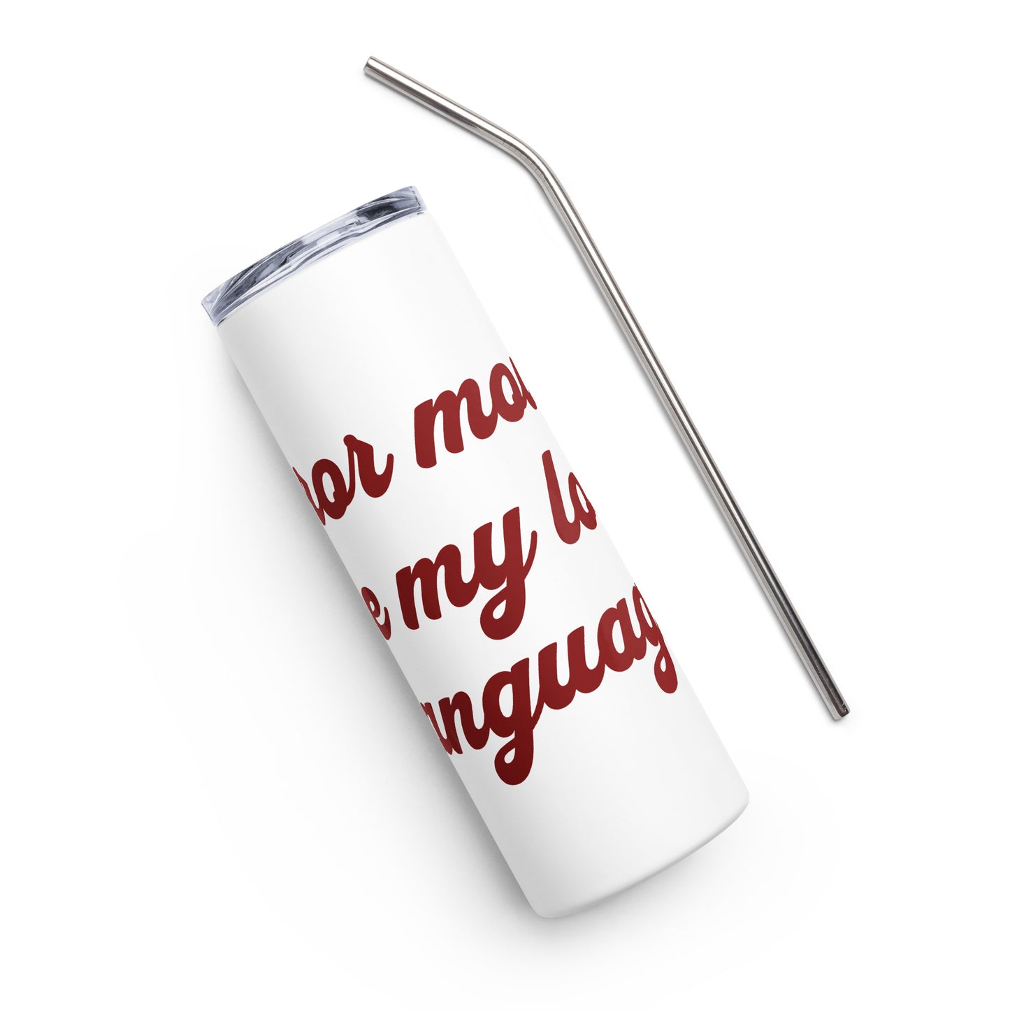Love Language Stainless Steel Tumbler