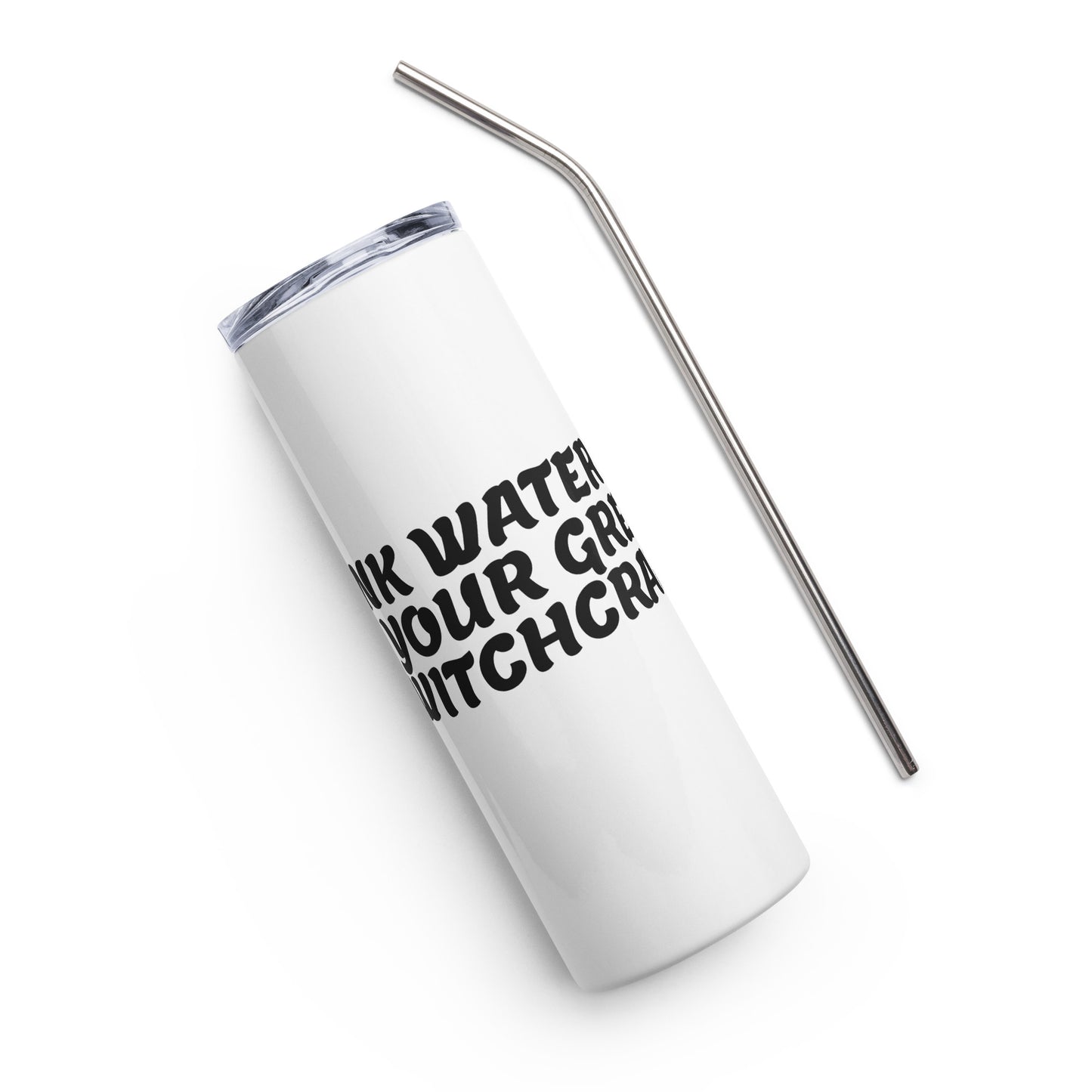 Do Witchcraft Stainless Steel Tumbler - White