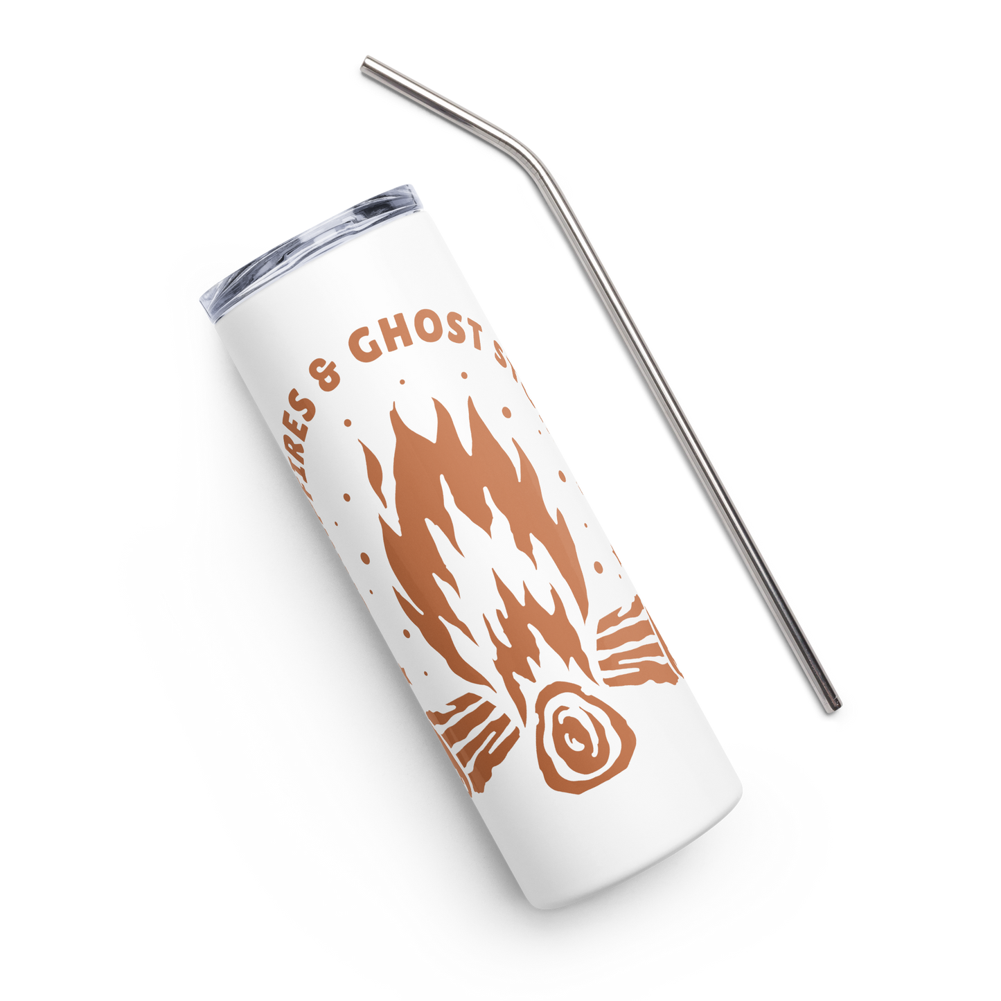 Campfires & Ghost Stories Stainless Steel Tumbler